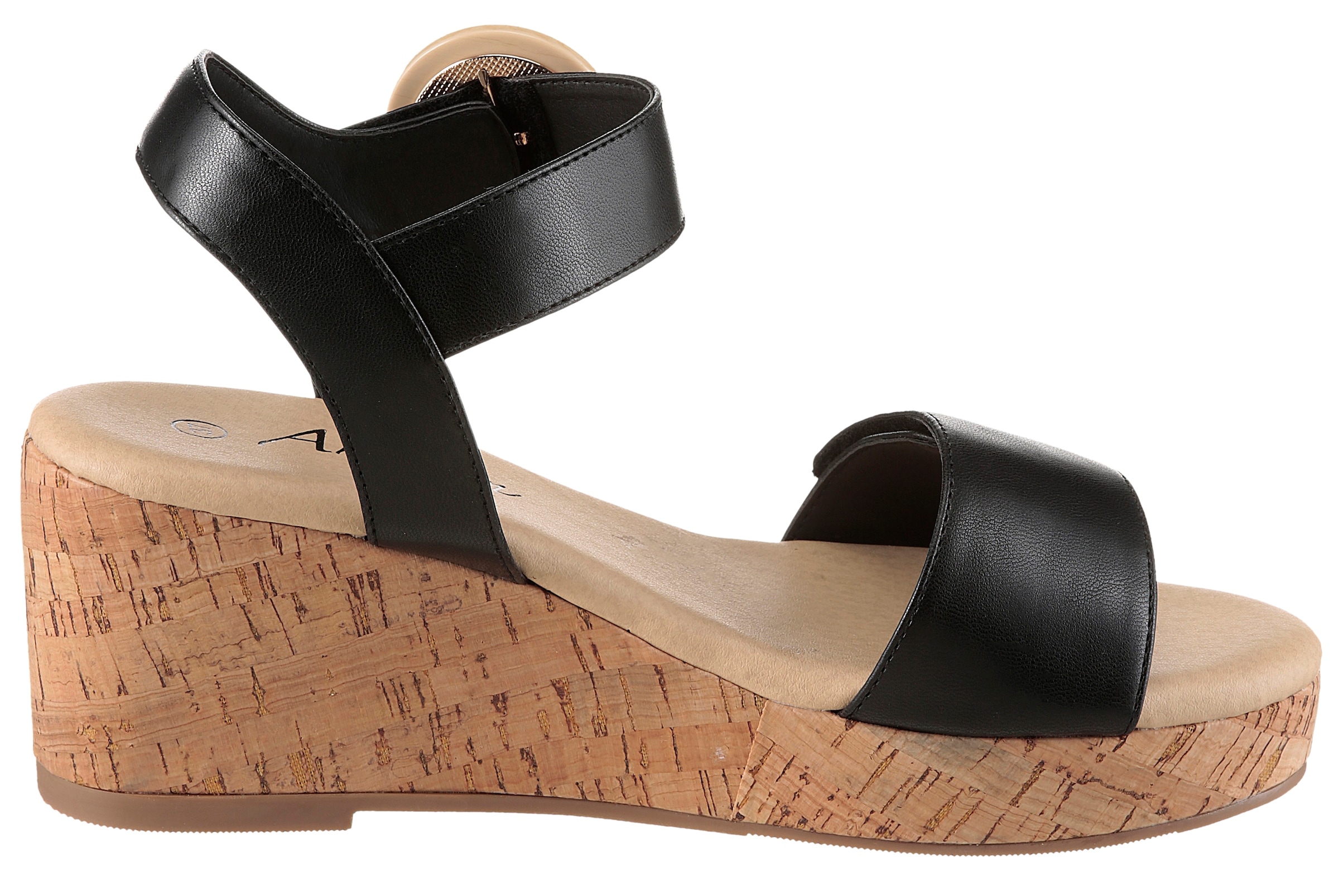 Aniston SHOES Sandale à plateforme  Chaussure d'été, sandalette - NOUVELLE COLLECTION