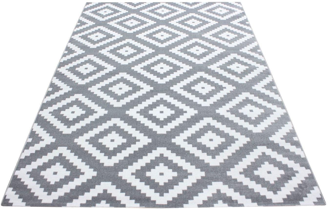 Ayyildiz Teppiche Teppich »Plus 8005« rechteckig 6 mm Höhe Läufer, gemusterter Flachflor, robust, Webteppich, alle Räume