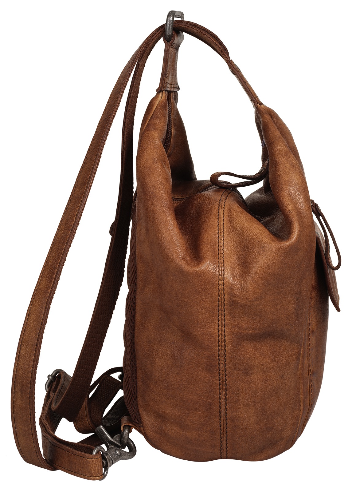 Spikes & Sparrow Sac à dos de ville »SPIKES & SPARROW Damen echt Leder« cuir véritable