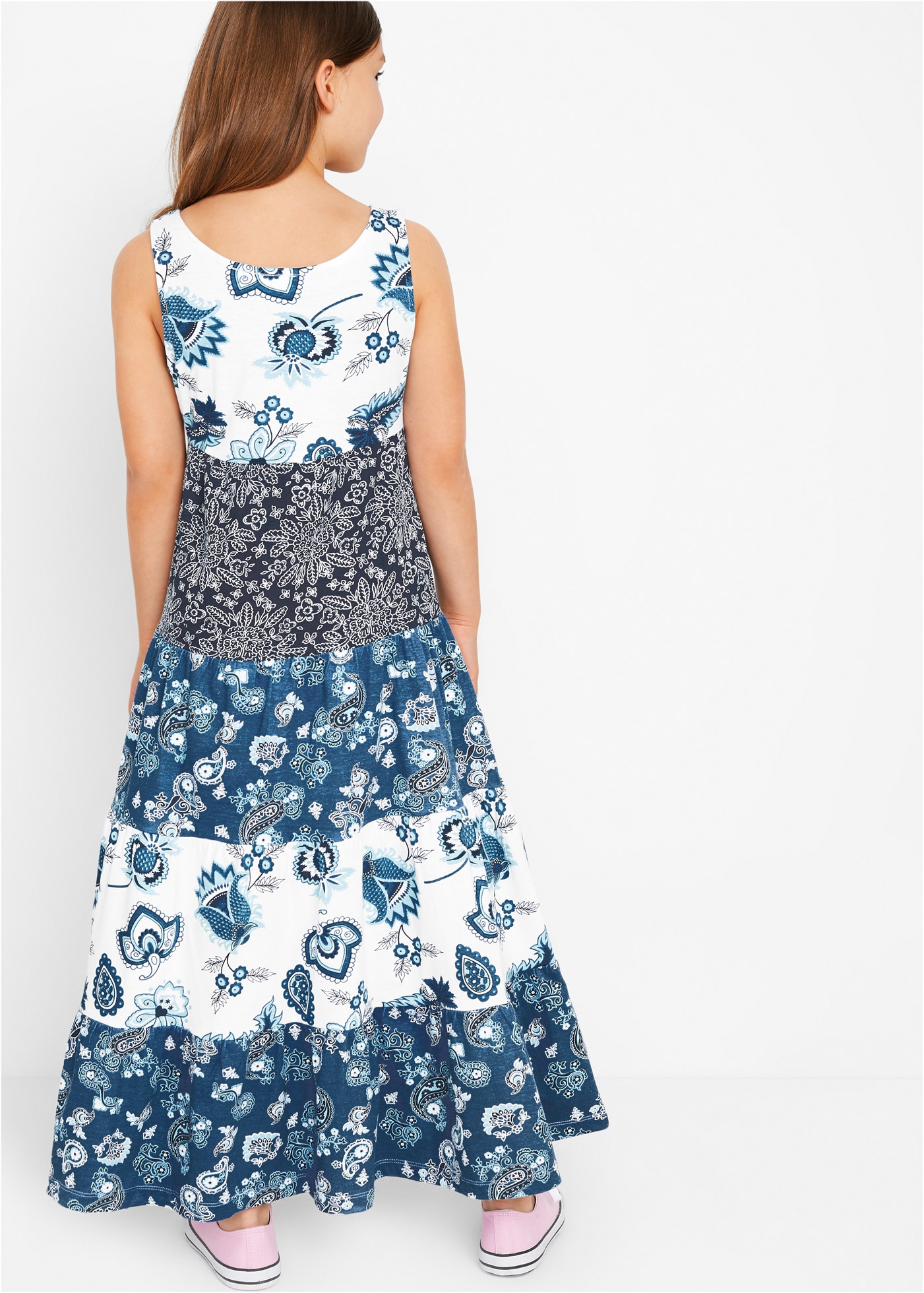 bonprix Jerseykleid 1 tlg. für Frühling und Sommer, Maxi-Kleid, regular fit