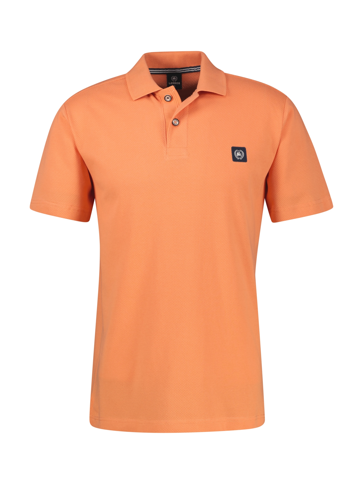 LERROS Poloshirt Regular Fit, mit 3-Knopf-Form, mit Seitenschlitzen