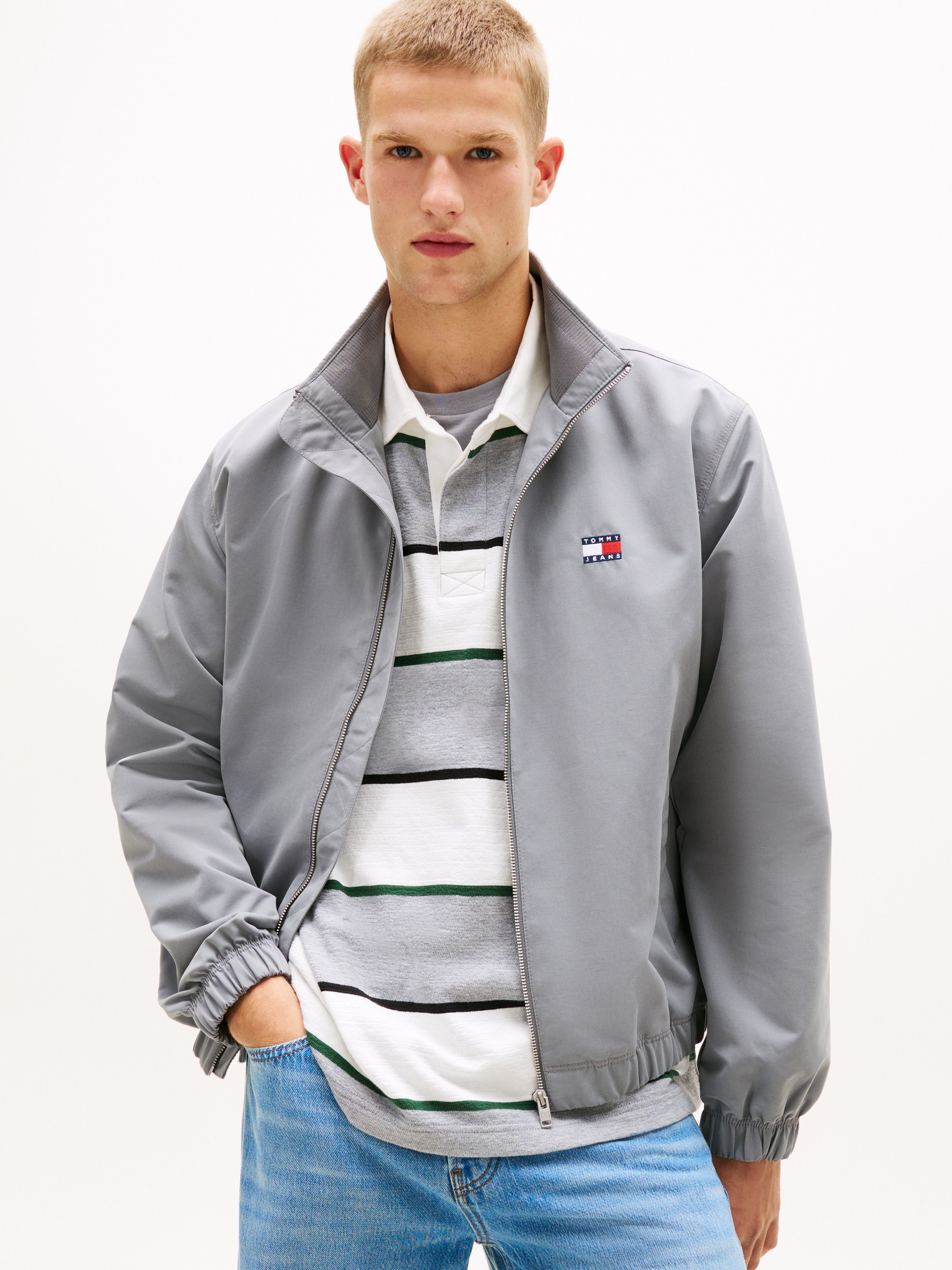 Tommy Jeans Blouson »TJM ESSENTIAL« ohne Kapuze