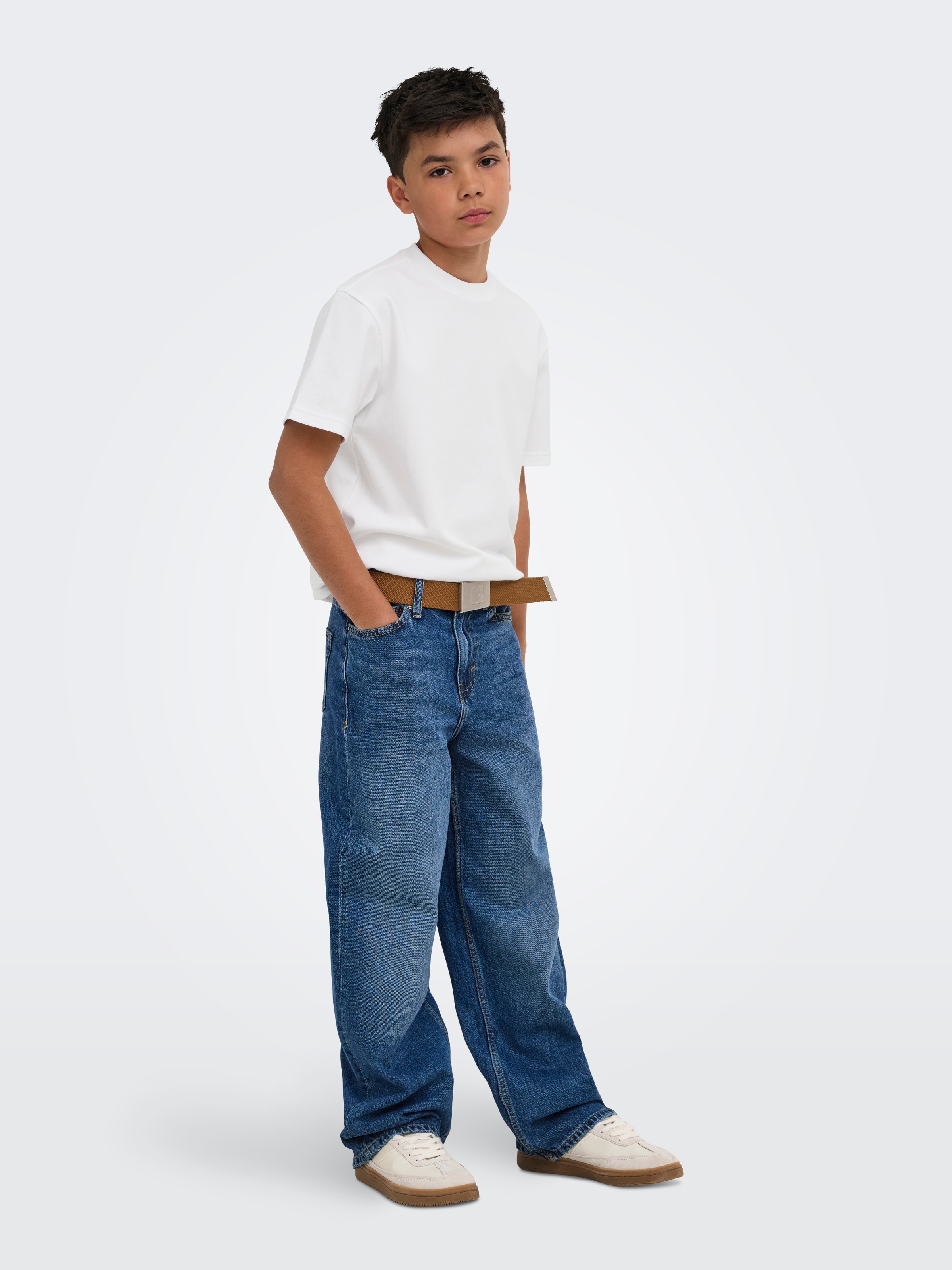 ONLY & SONS junior Rundhalsshirt »OSJCASPIAN AIRFLEX BOXY SS TEE JRS« Baumwollmischung, regular fit