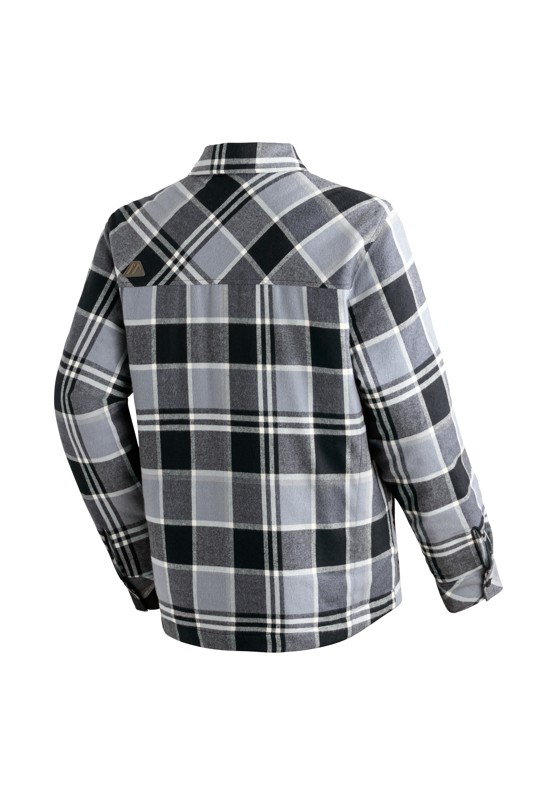 Maier Sports Funktionshemd »Camquadri M« wattiertes Herren Hemd warmes Fleecematerial