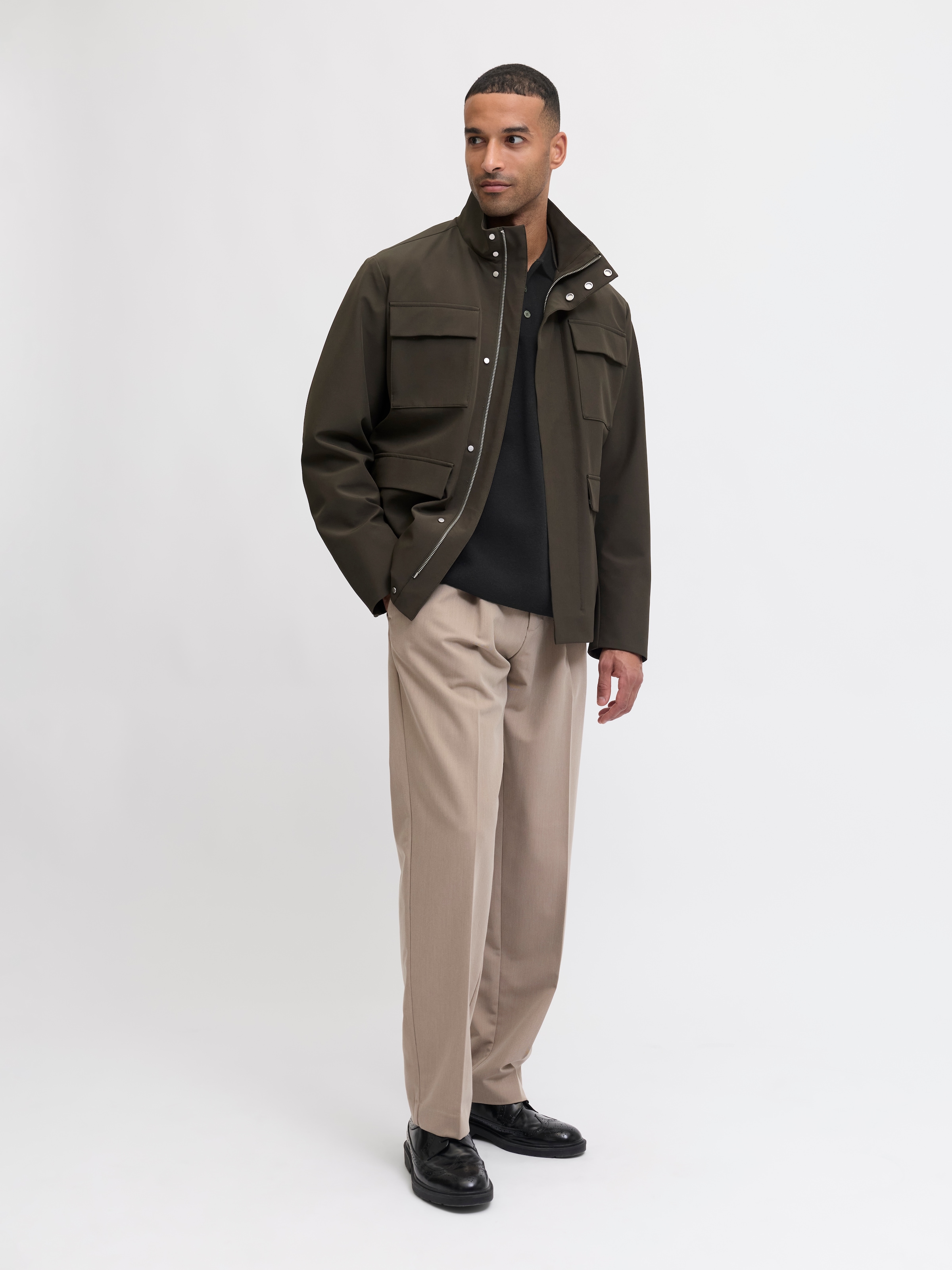 Jack & Jones Pull à col polo »JPRBLABRADFORT KNIT POLO«