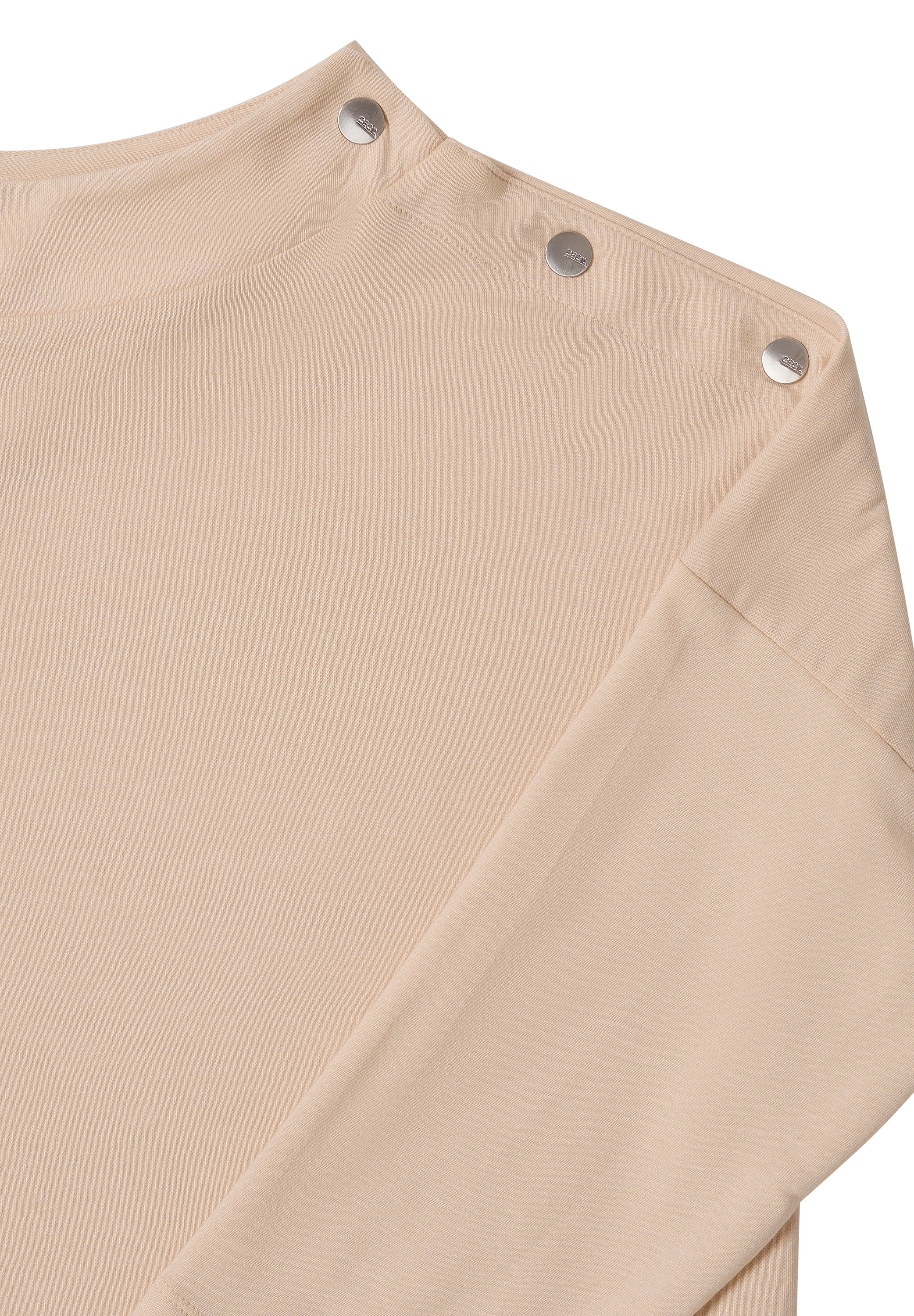 Cecil 3/4-Arm-Shirt , mit Knopfdetail
