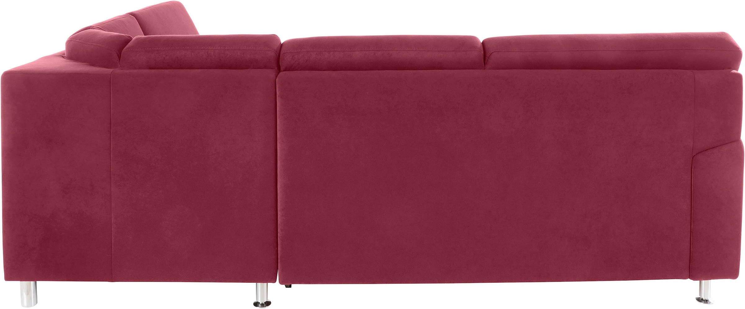 sit&more Canapé d'angle »Belfort L-Form« wahlweise mit Vorziehsitz und Bettkasten