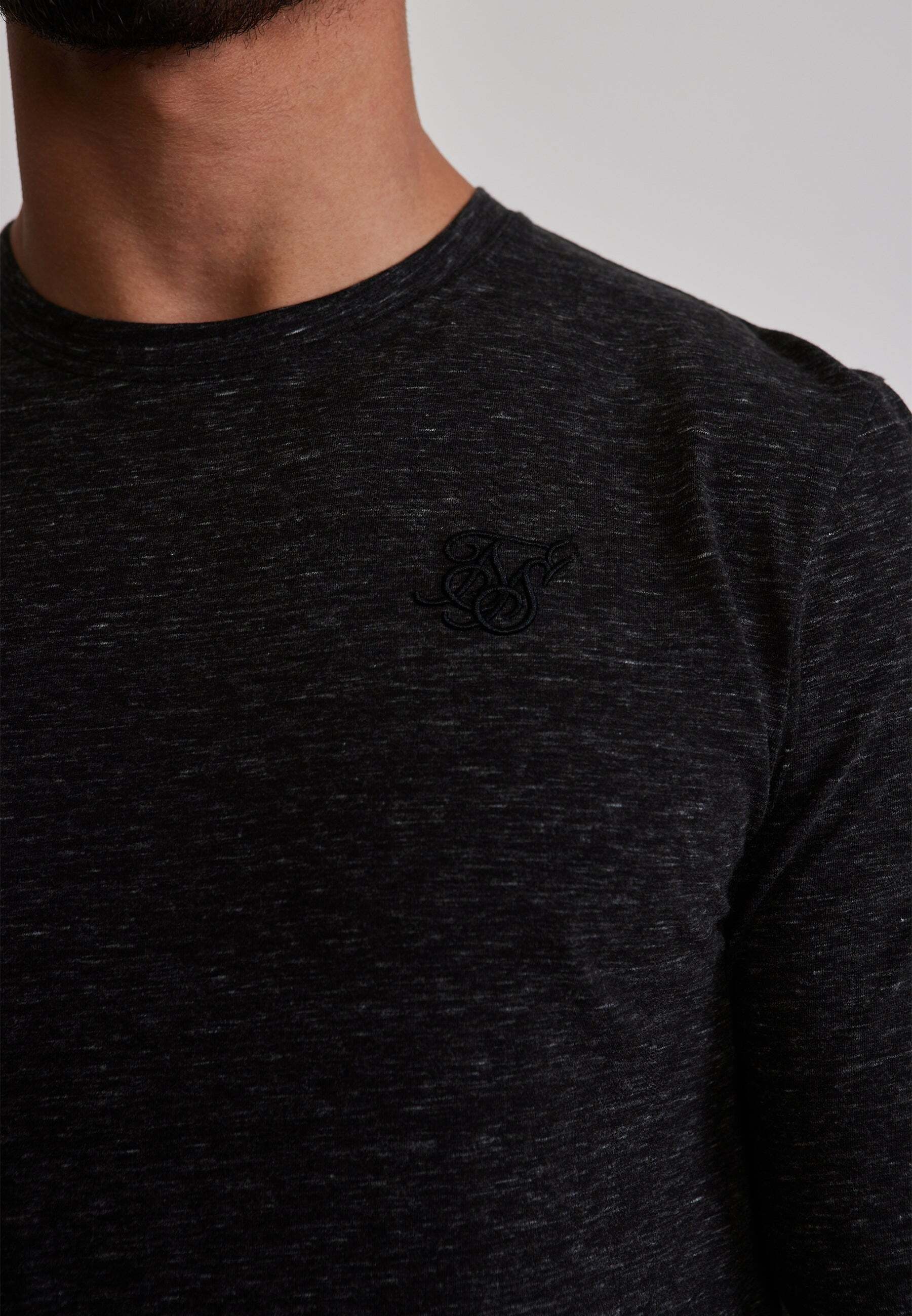 Siksilk Langarmshirt »Siksilk Langarmshirt Marl«
