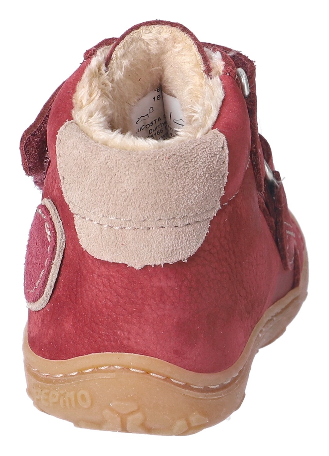 PEPINO by RICOSTA Lauflernschuh »Gedo WMS: normal«  Barfussschuh mit hochgezogener Zehenkappe, Grössenschablone zum Download