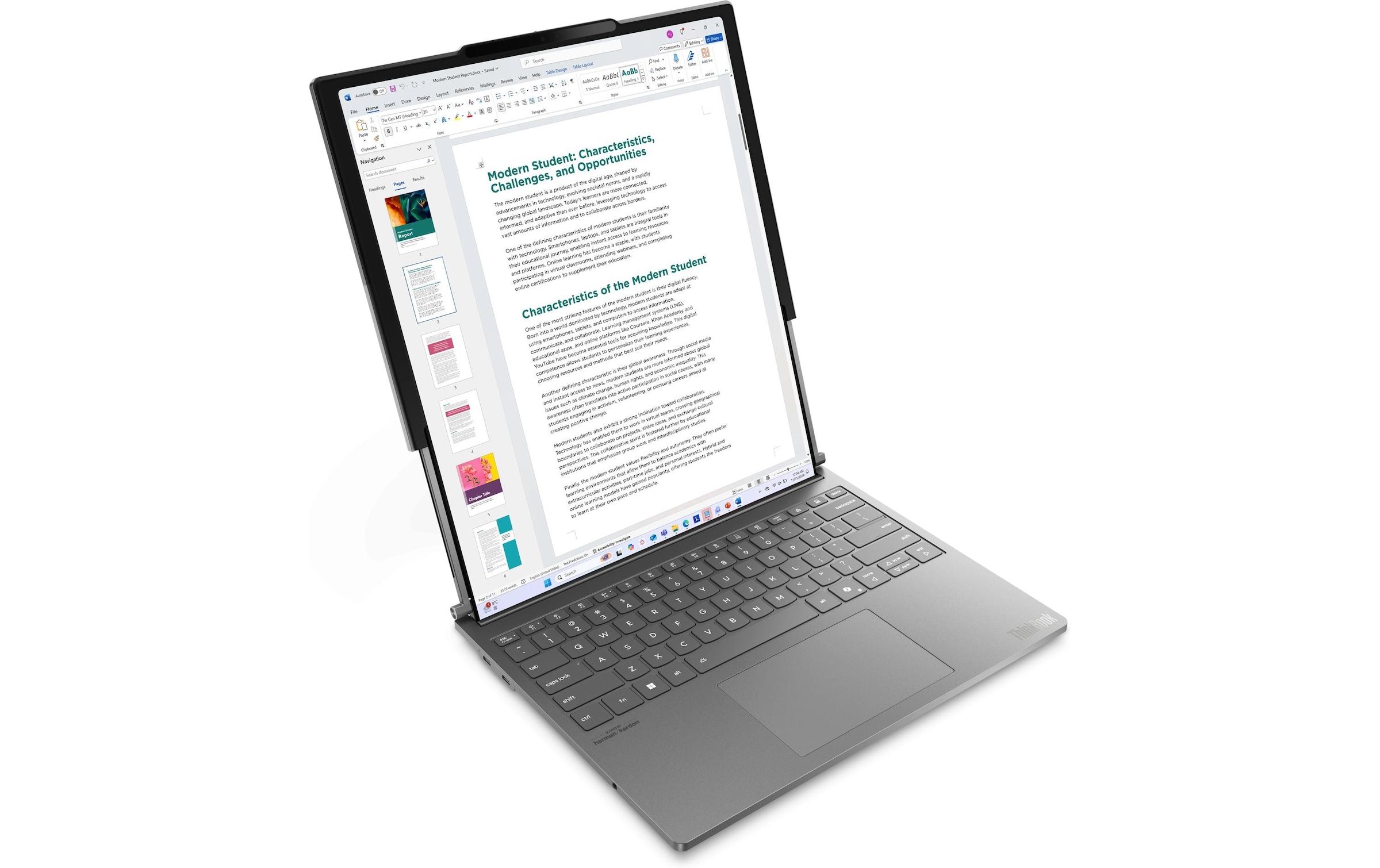 Lenovo Ordinateur portable »Plus G6 Rollable Copilot+ PC« / 16,7 ″ Intel Core Ultra 7