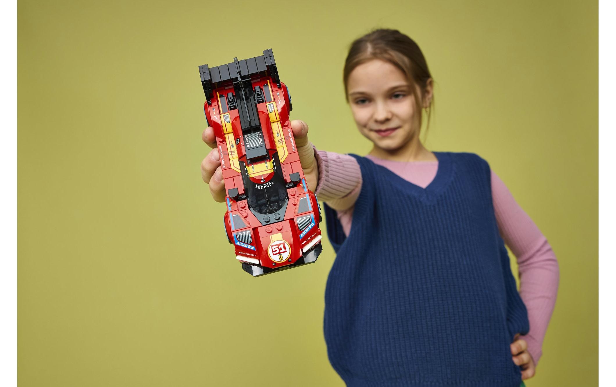 LEGO® Pions de construction »Ferrari 499P (77261), LEGO Speed Champions« fabriqué en Europe