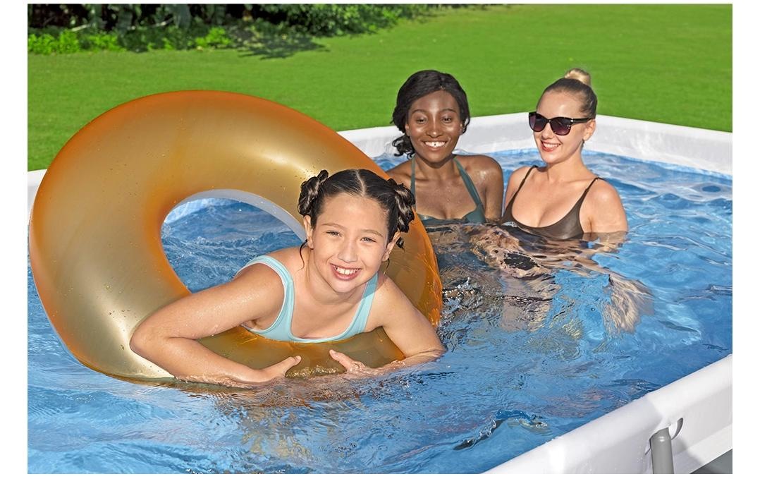 Bestway Whirlpool »Steel Pro MAX« Rechteckiges Aufstellpool-Set