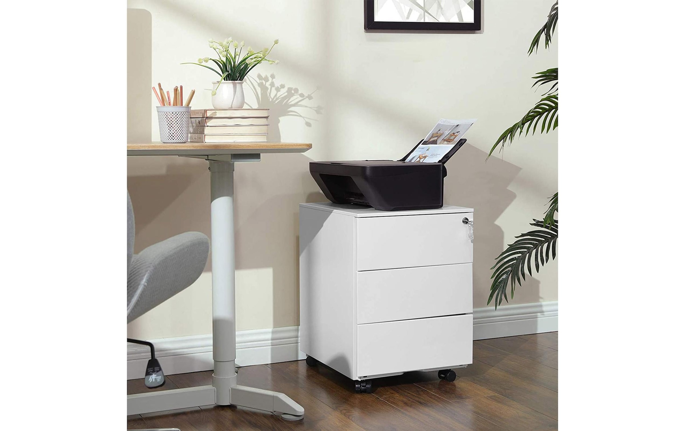 SONGMICS Aktenschrank »mit 3 Schubladen«