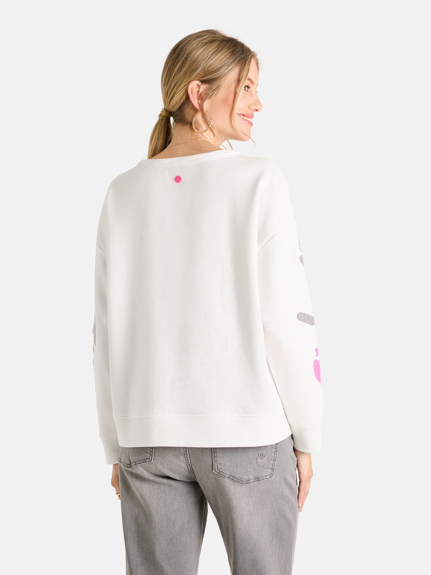 Lieblingsstück Sweatshirt »LatifahEP«, mit Applikationen an den Ärmeln, Rundhals
