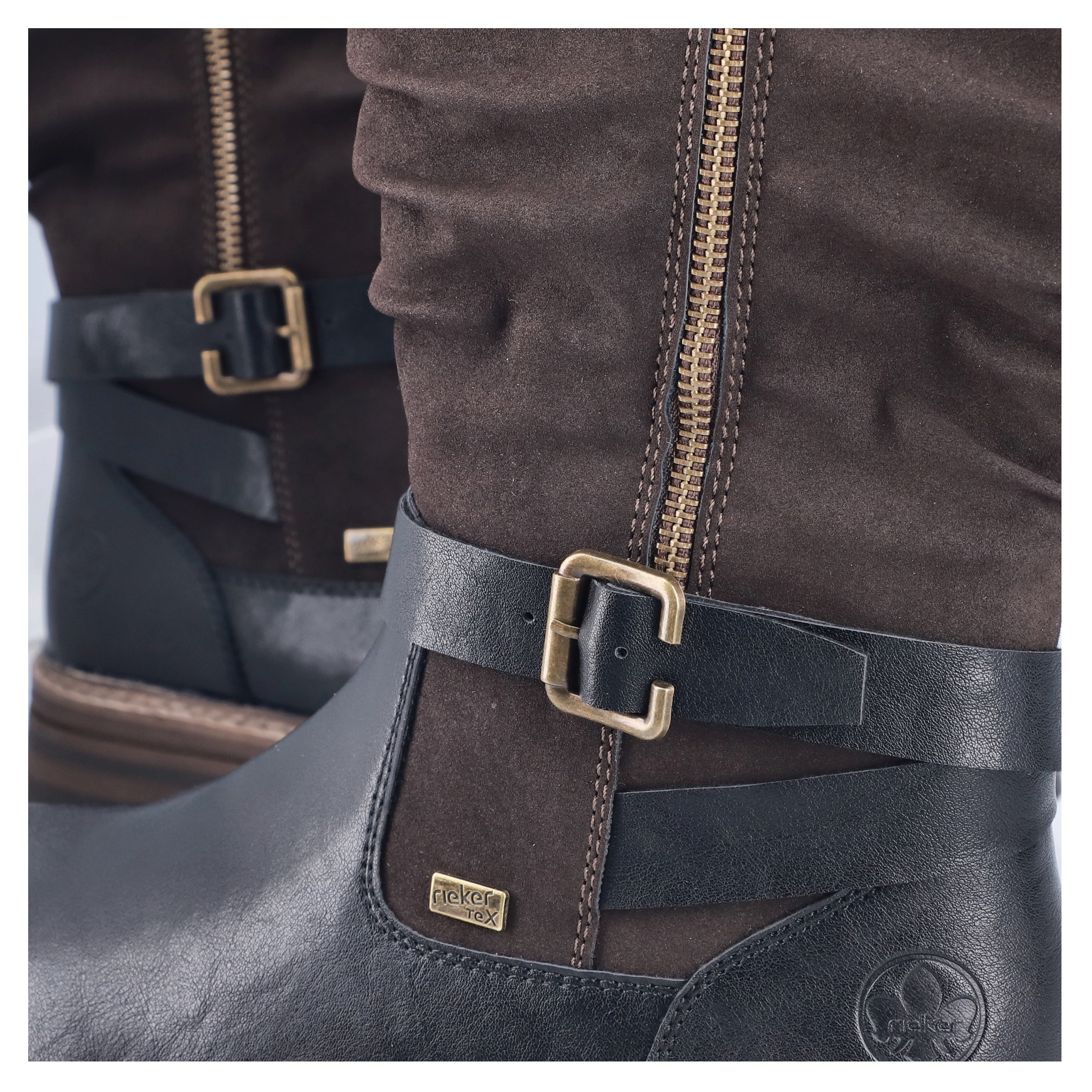 Rieker Bottes d'hiver  Bottes hautes avec membrane riekerTEX déperlante