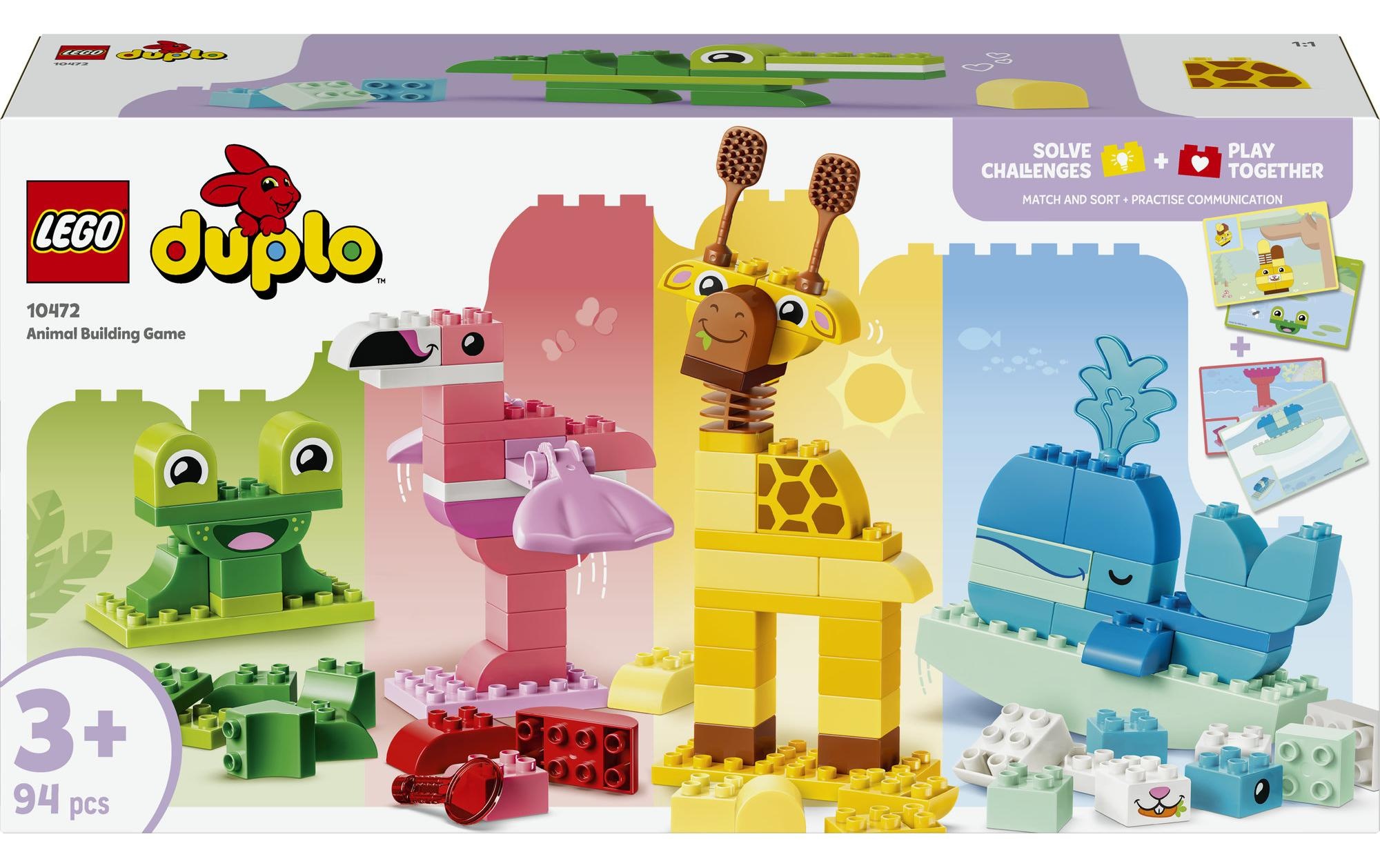 LEGO® Pions de construction »Wir Bauen Tiere (10472), LEGO DUPLO Town« fabriqué en Europe