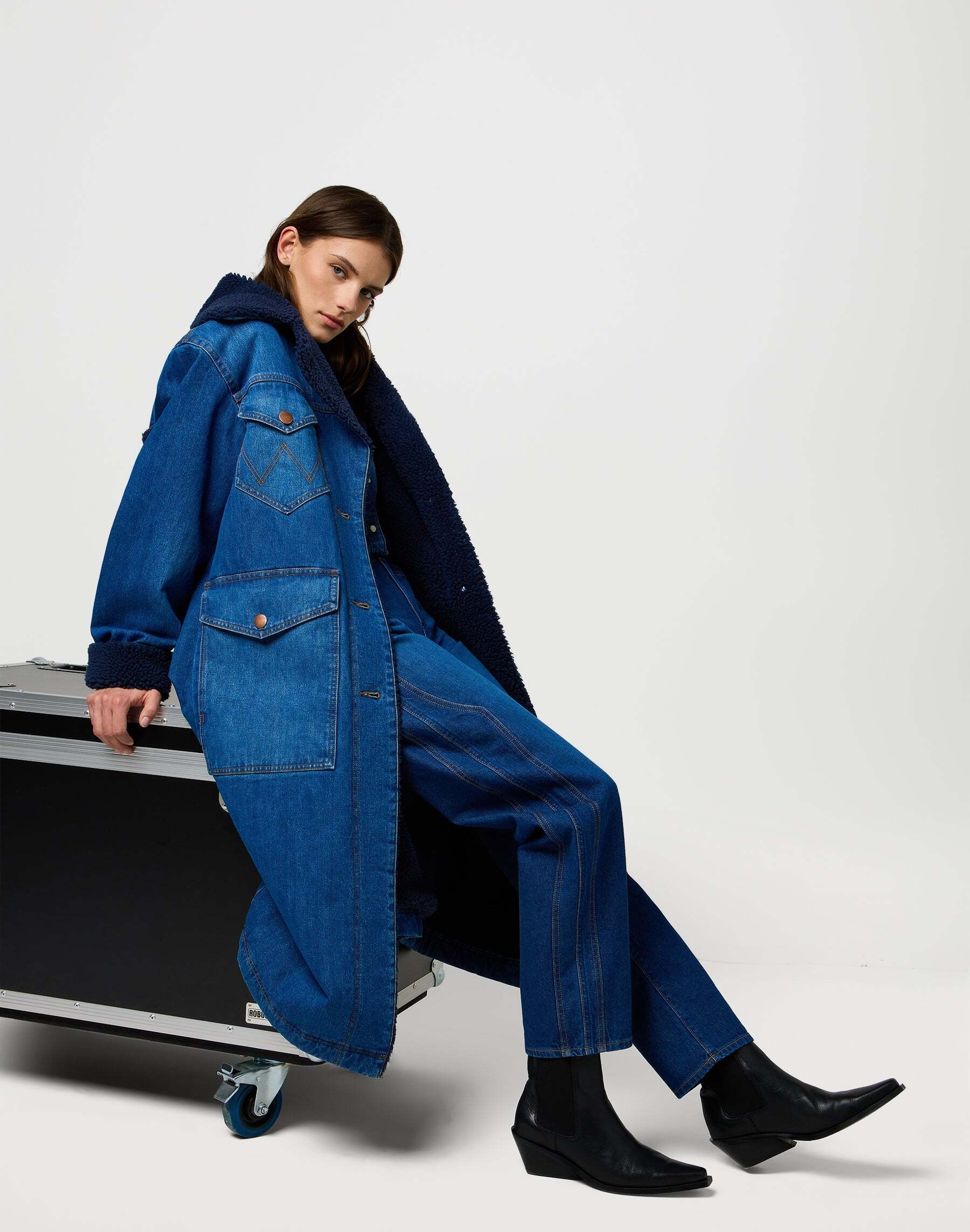 Wrangler Jeansjacke »WRANGLER Jeansjacke Wrange Coat«