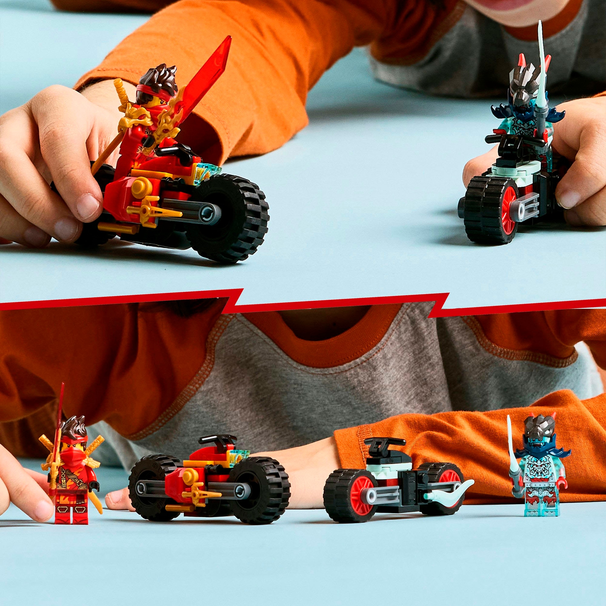LEGO® Pions de construction »Kais Motorradrennen (71838), LEGO Ninjago« Made in Europe