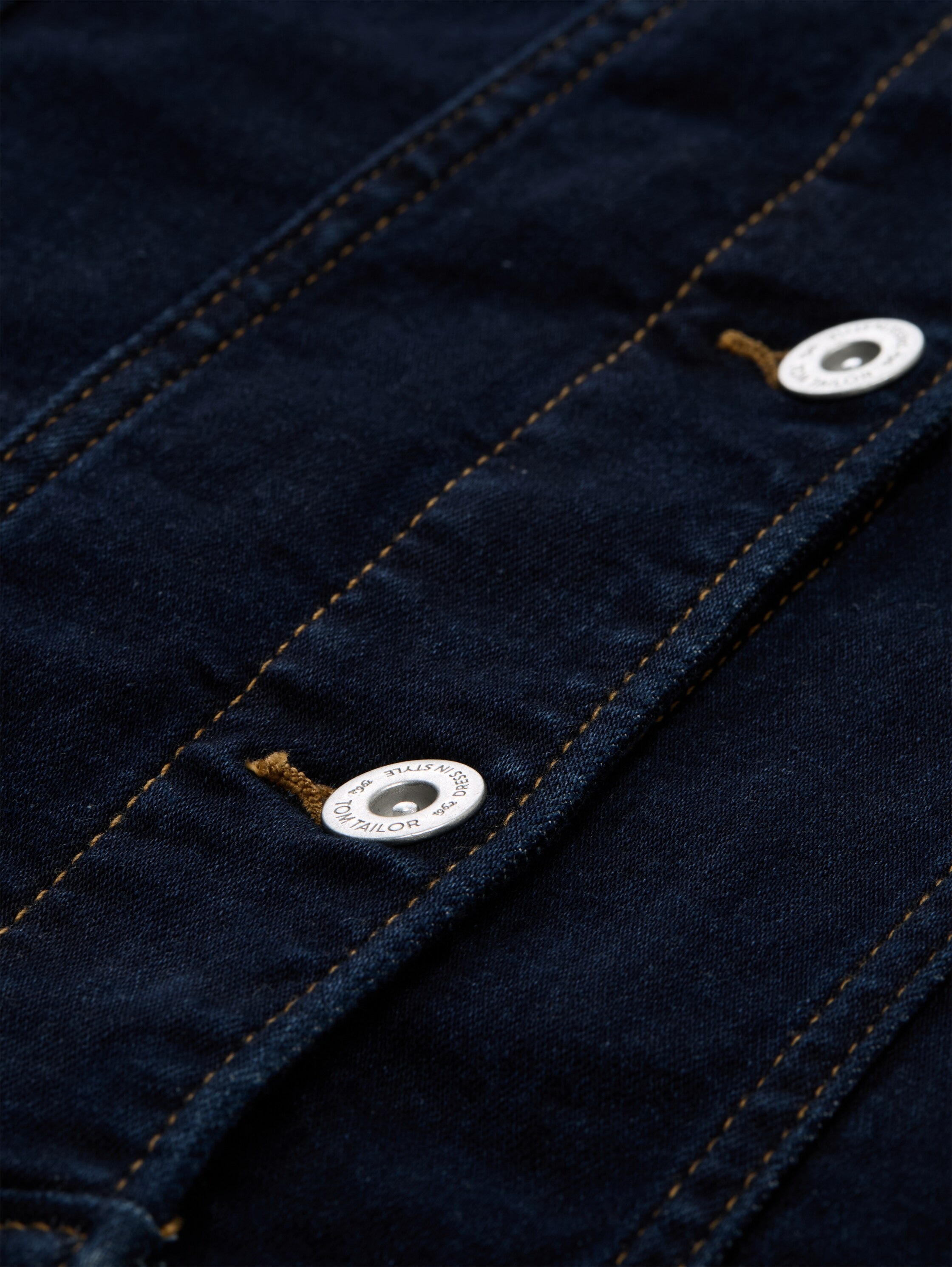 TOM TAILOR Veste en jean ohne Kapuze mit Stretch