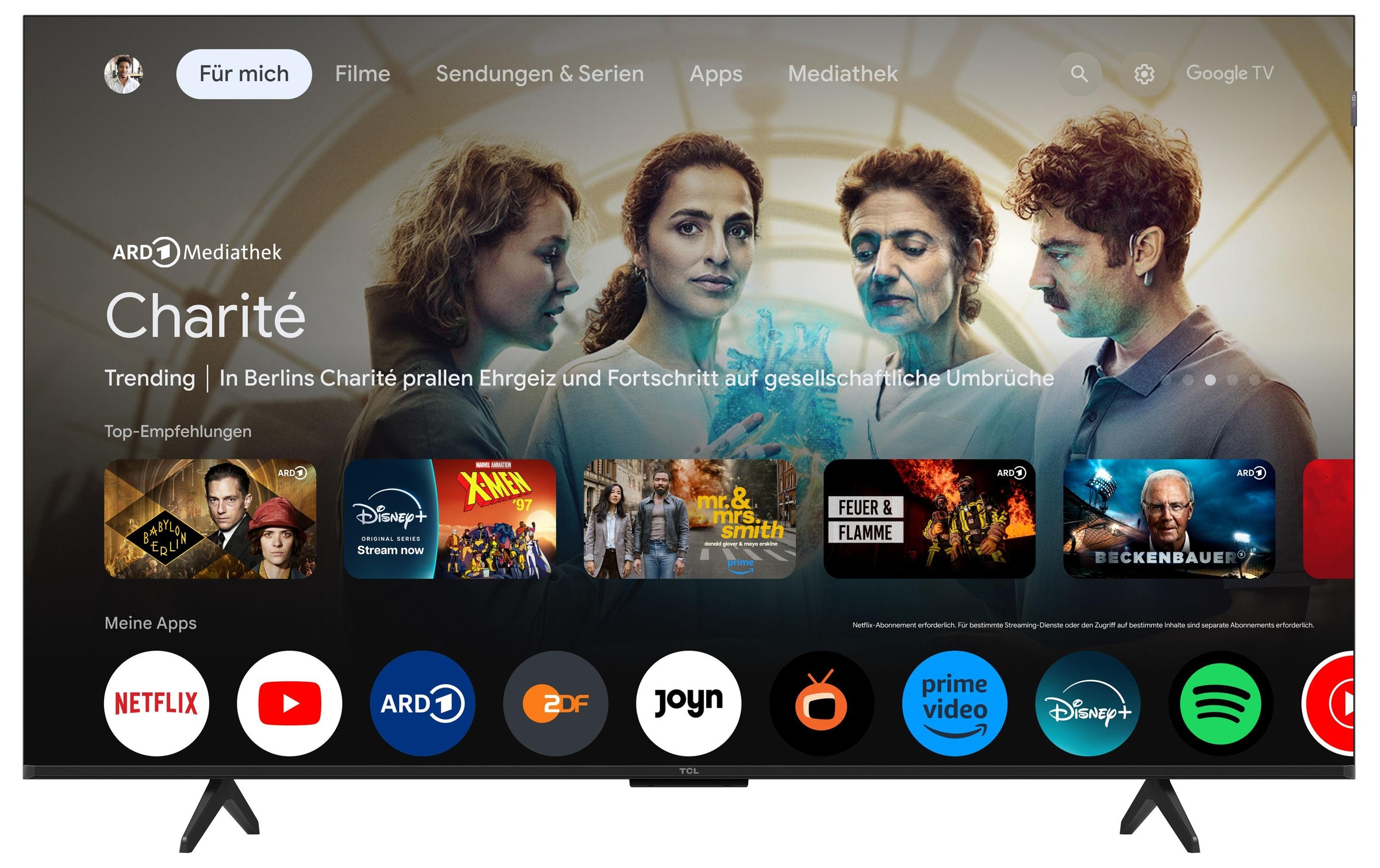 TCL Téléviseur QLED »55P7K« 140 cm/55 ″