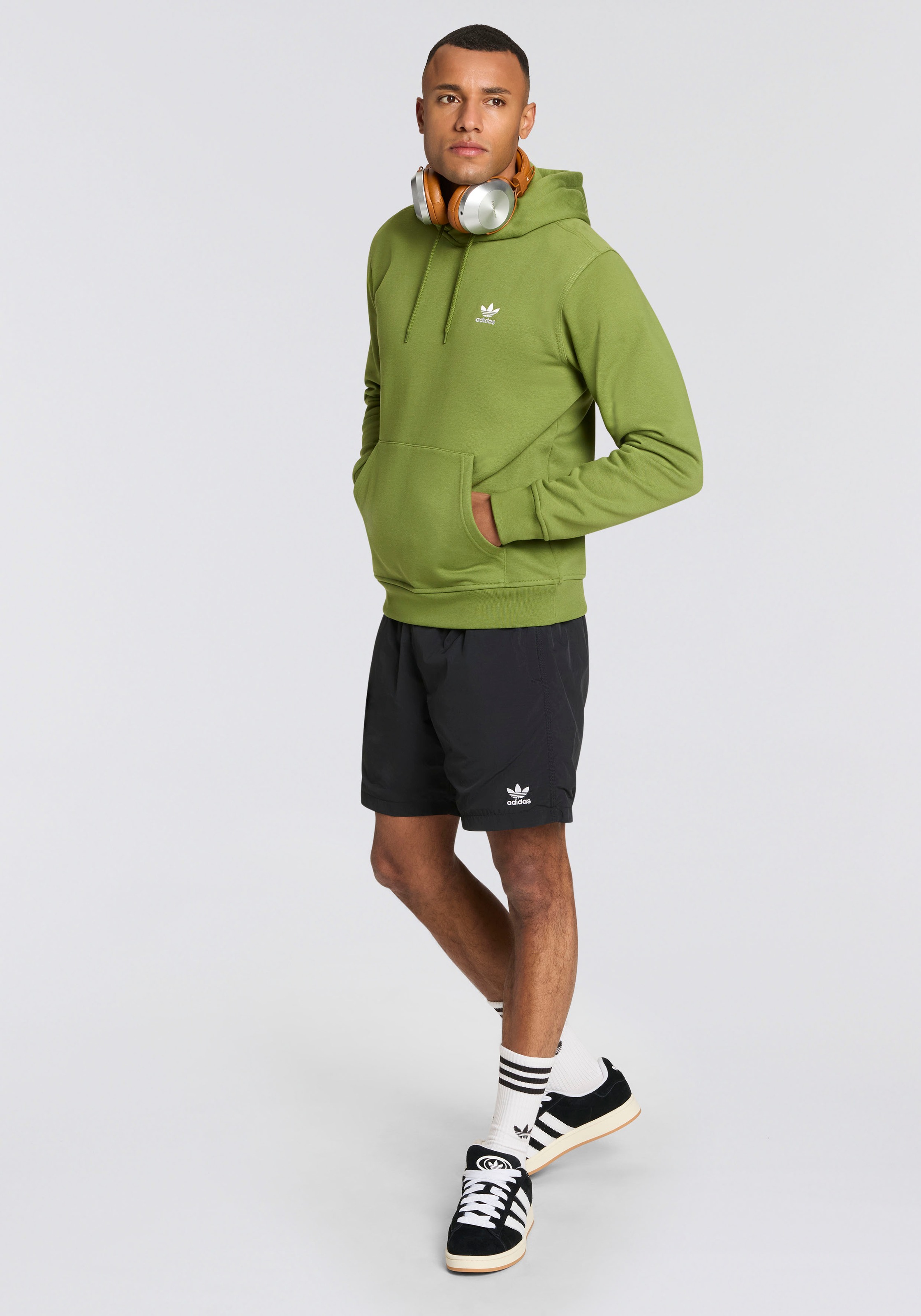 adidas Originals Sweat à capuche »ESS HD«, Basic Hoodie, Kapuzenpullover mit Logo
