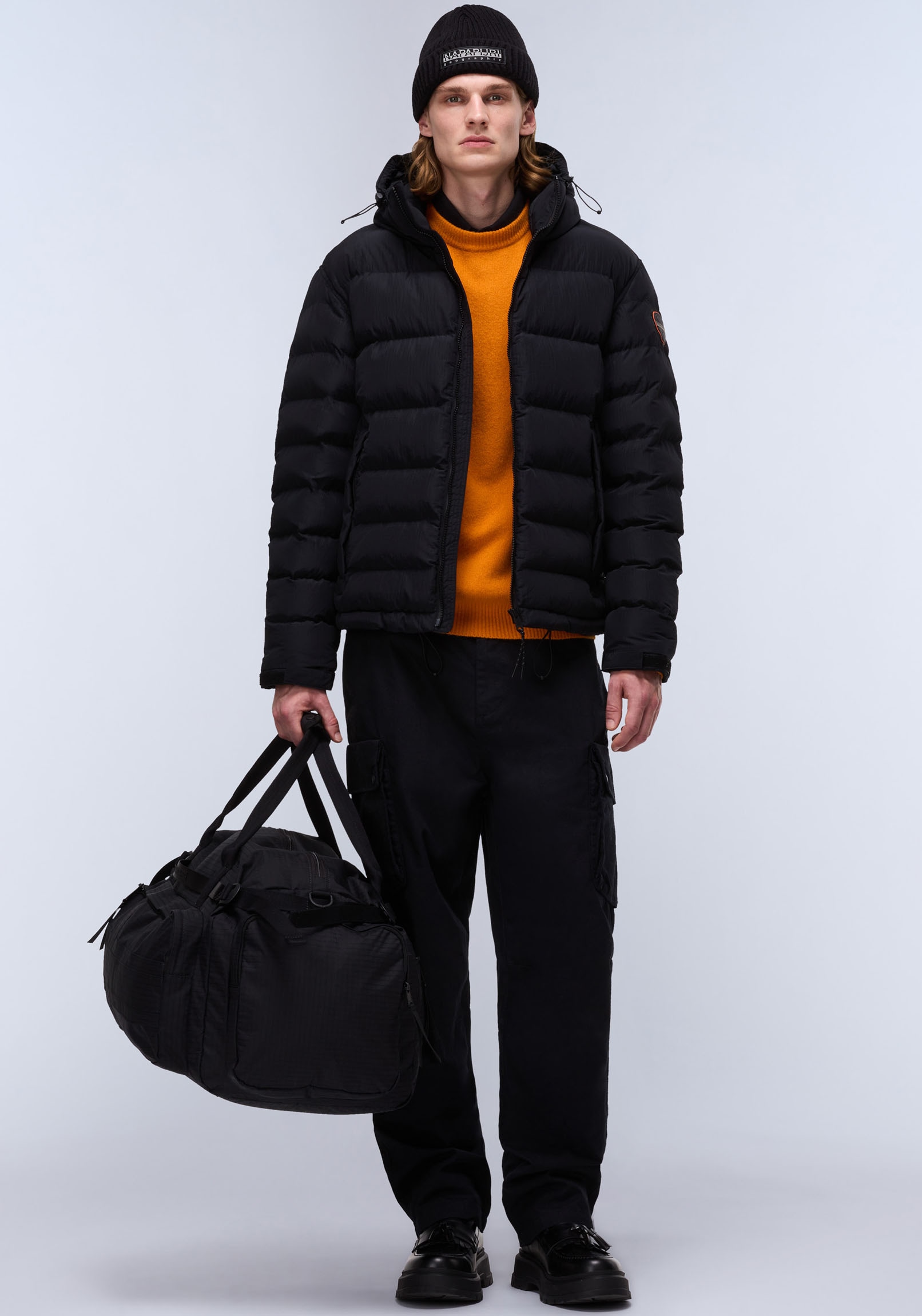 Napapijri Veste fonctionnelle »A-TEREZ« mit Kapuze Regular fit mit Kapuze mit Stehkragen