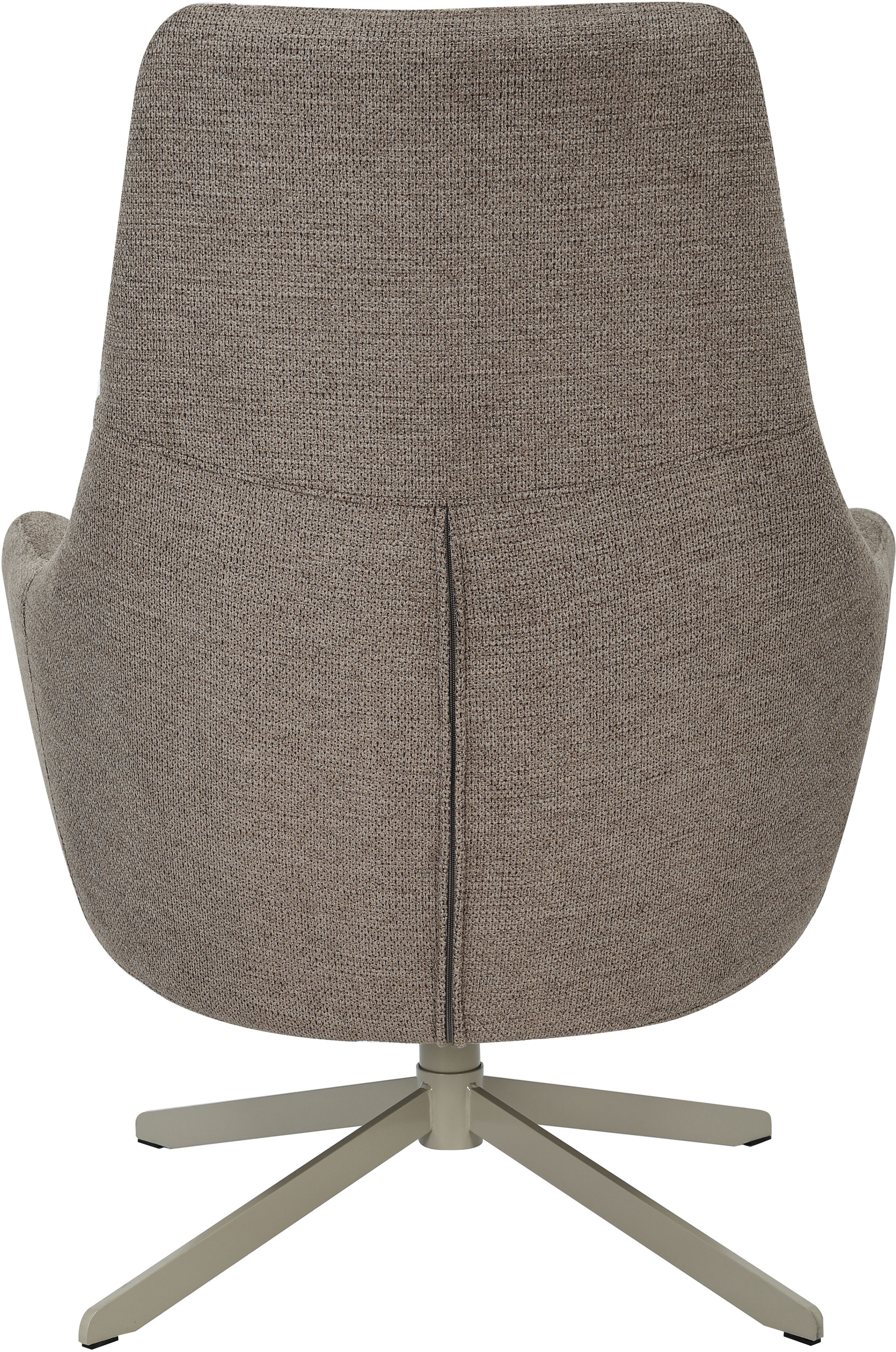 INOSIGN Drehsessel »CLARINDA moderner Ohrensessel drehbar, TV-Sessel, Relaxsessel« 360-Grad drehbar, robustes Metallgestell,