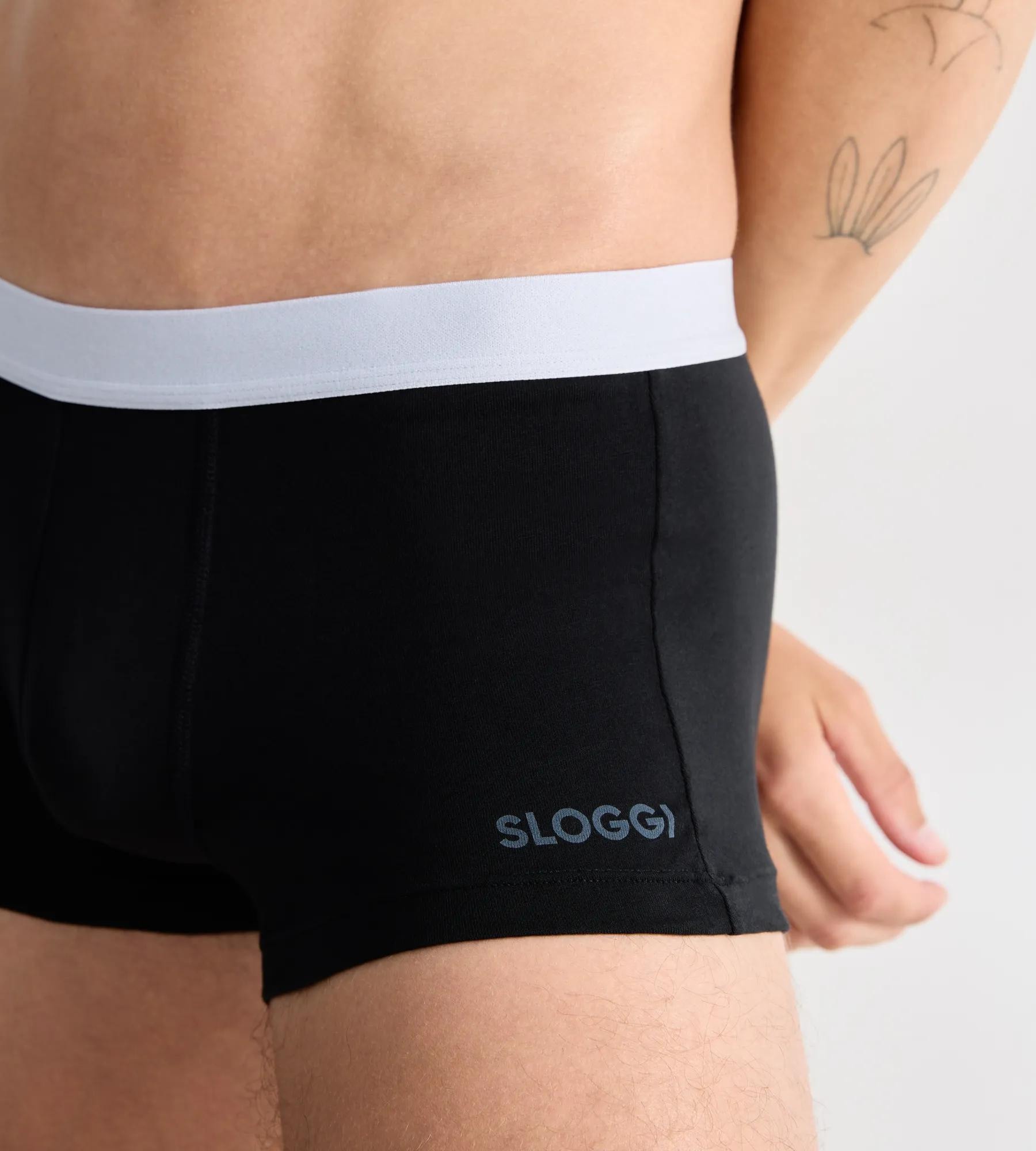 sloggi Retro Pants »men GO ABC 2.0 Hipster 2P« Packung, 2 Stk. moderne bequeme Basics