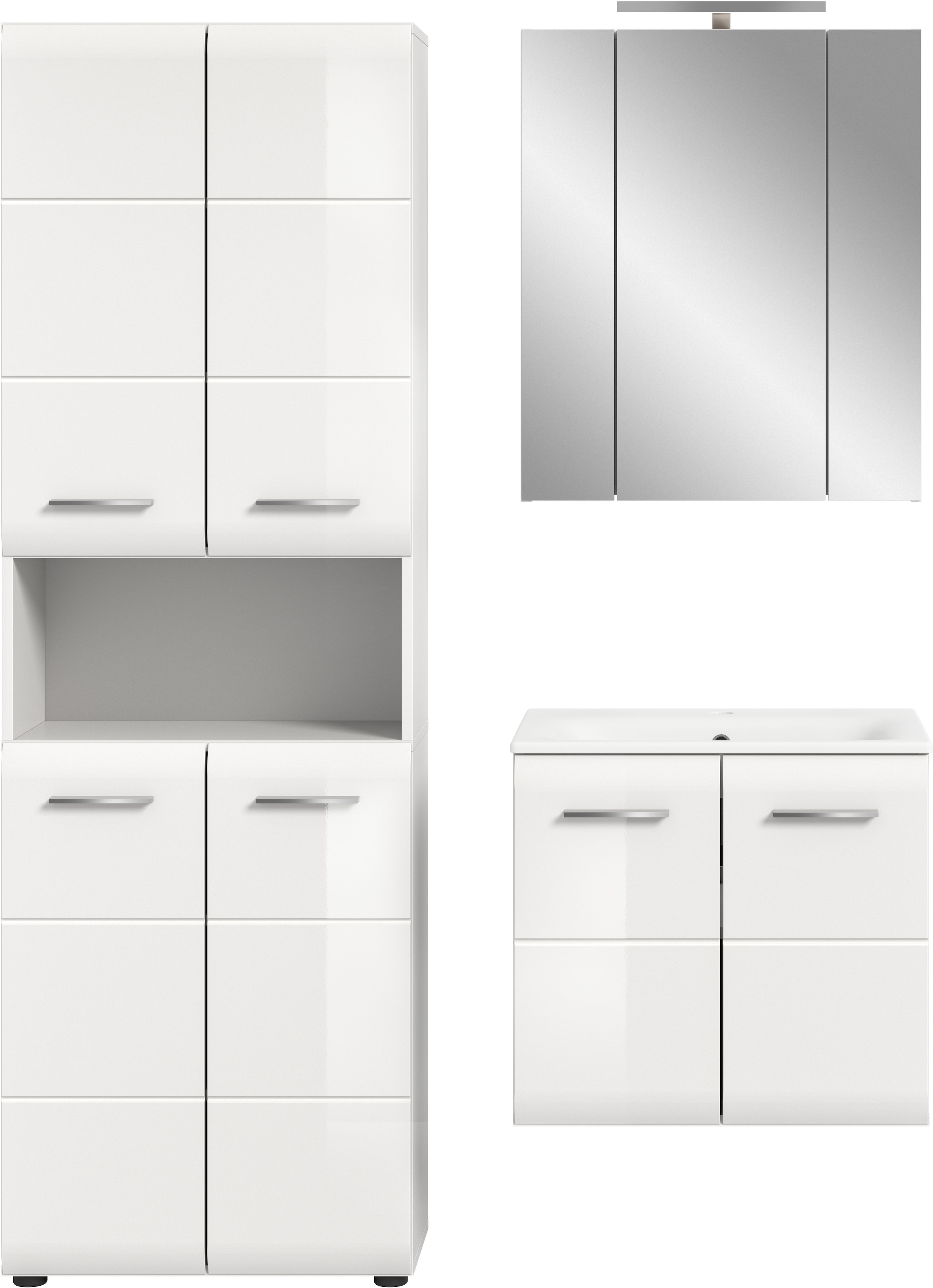 welltime Badezimmer-Set Set, 5 Stk. tlg.