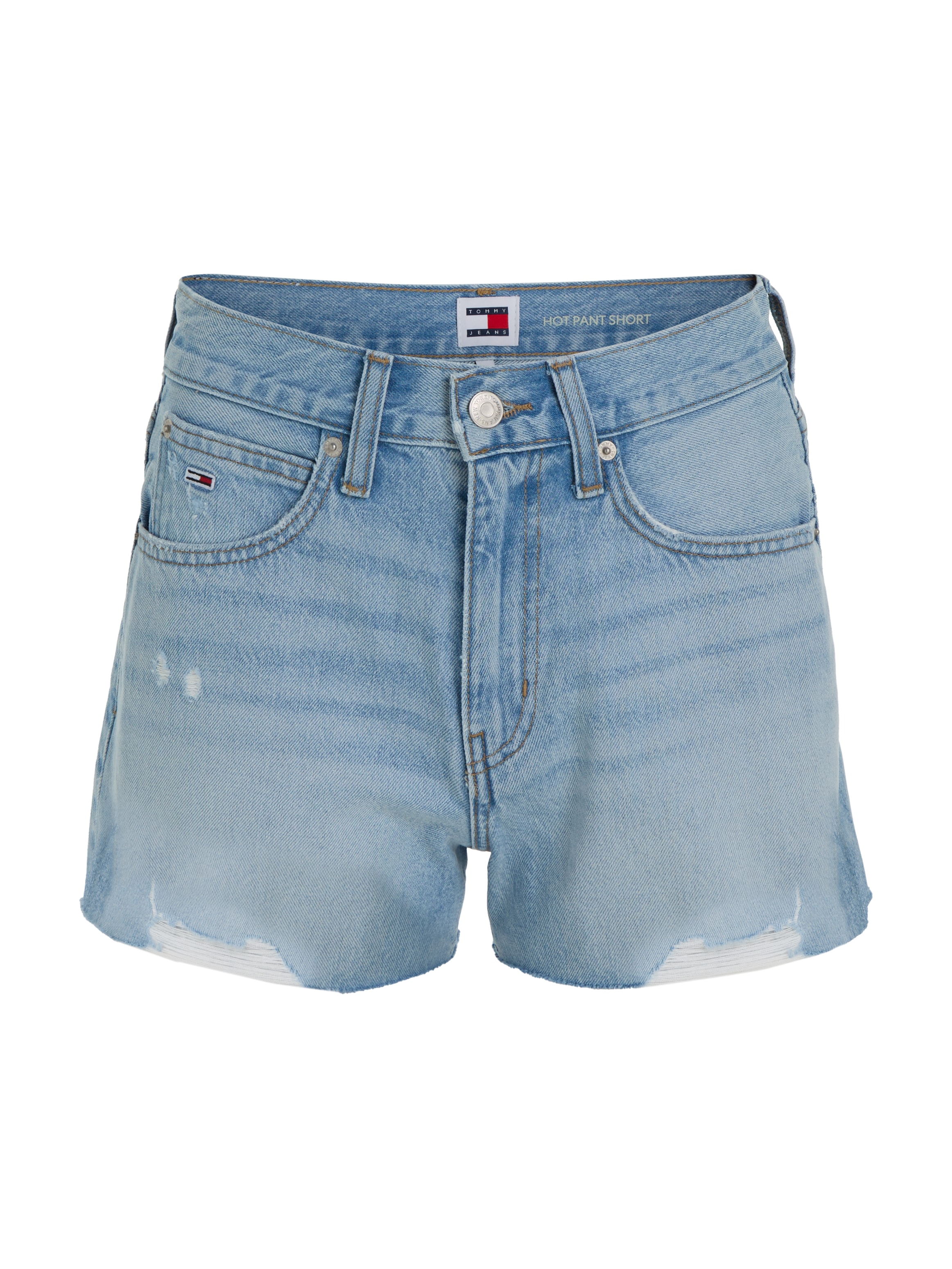 Tommy Jeans Short »HOT PANT BH0015«  mit heavy Destroyed Effekten am Saum