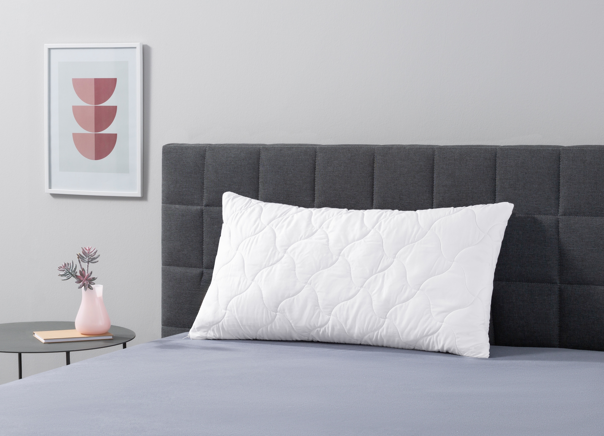 GOODproduct Oreiller en microfibre »Fantasy Kopfkissen 40x80 oder 80x80 cm, Made in Germany« Füllung: 100% ökologisches, klimaregulierendes Polyester 1 cuis tlg. Bezug Polyester oder recyceltem Polyester oder Baumwolle (ECO)