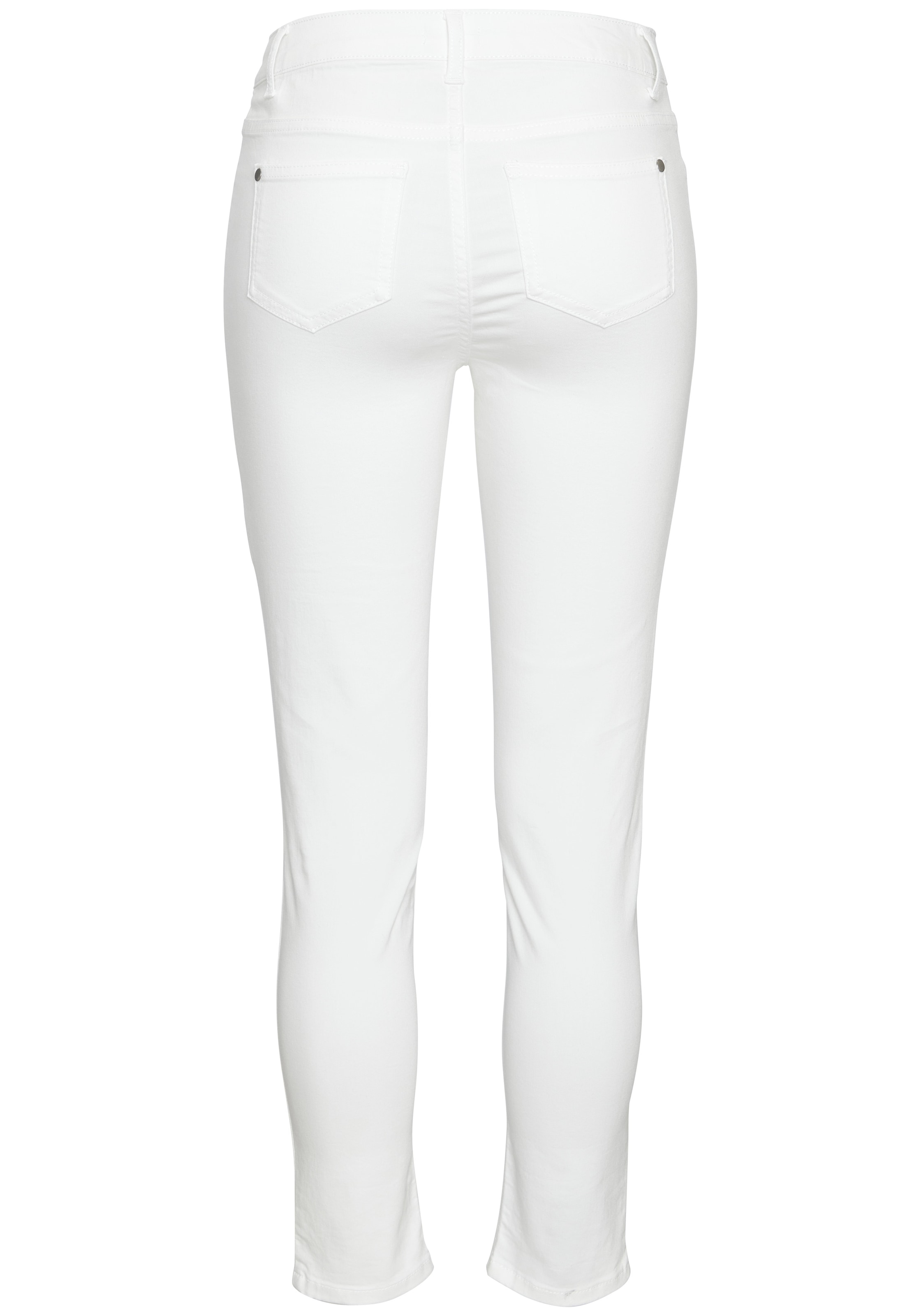 LASCANA 7/8-Jeggings »aus weichem Stretch-Denim«  in Skinny-Form, Stretch-Denim, Basic, Sommerhose
