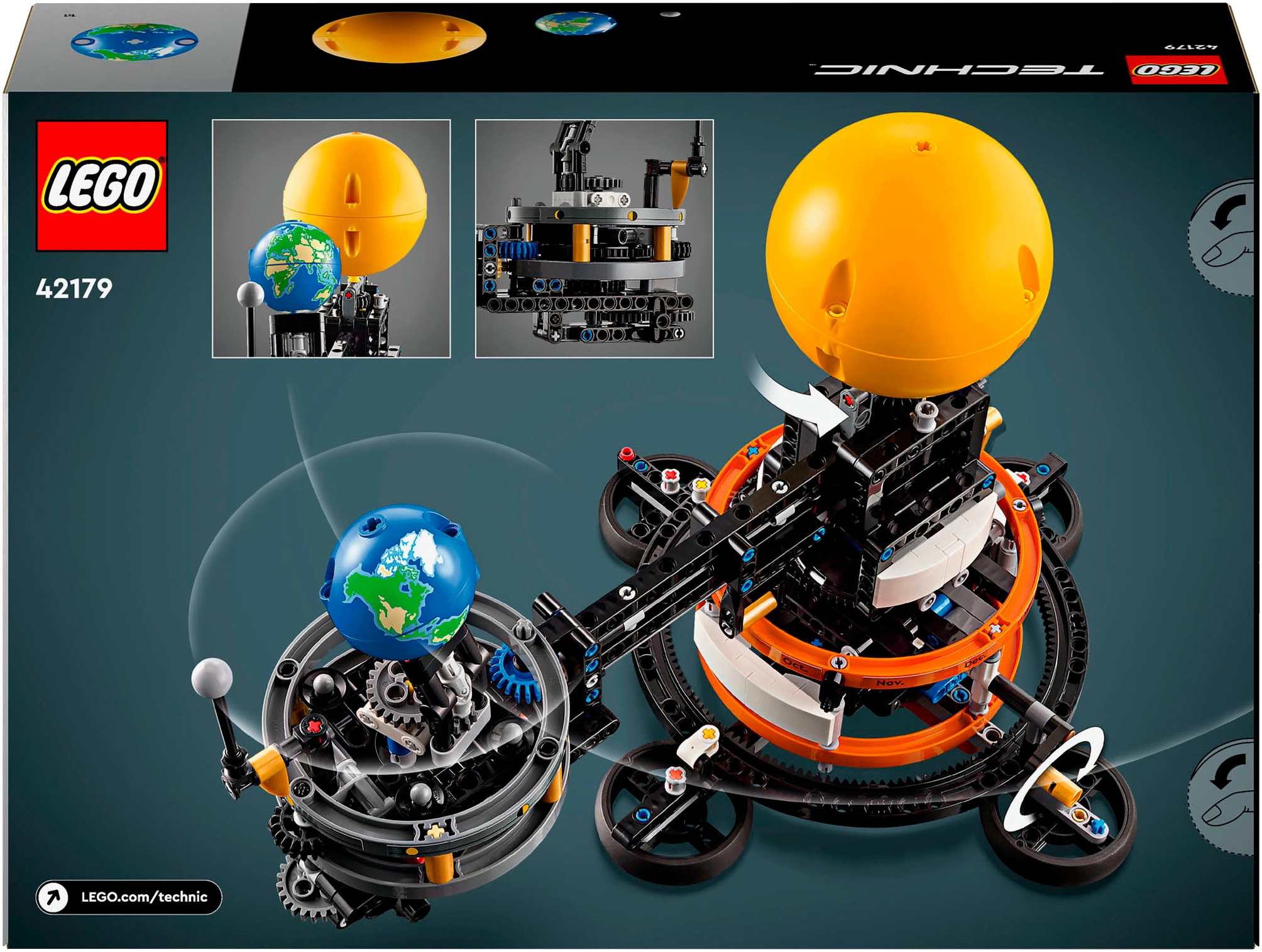 LEGO® Konstruktionsspielsteine »Sonne Erde Mond Modell (42179), LEGO® Technic« Made in Europe
