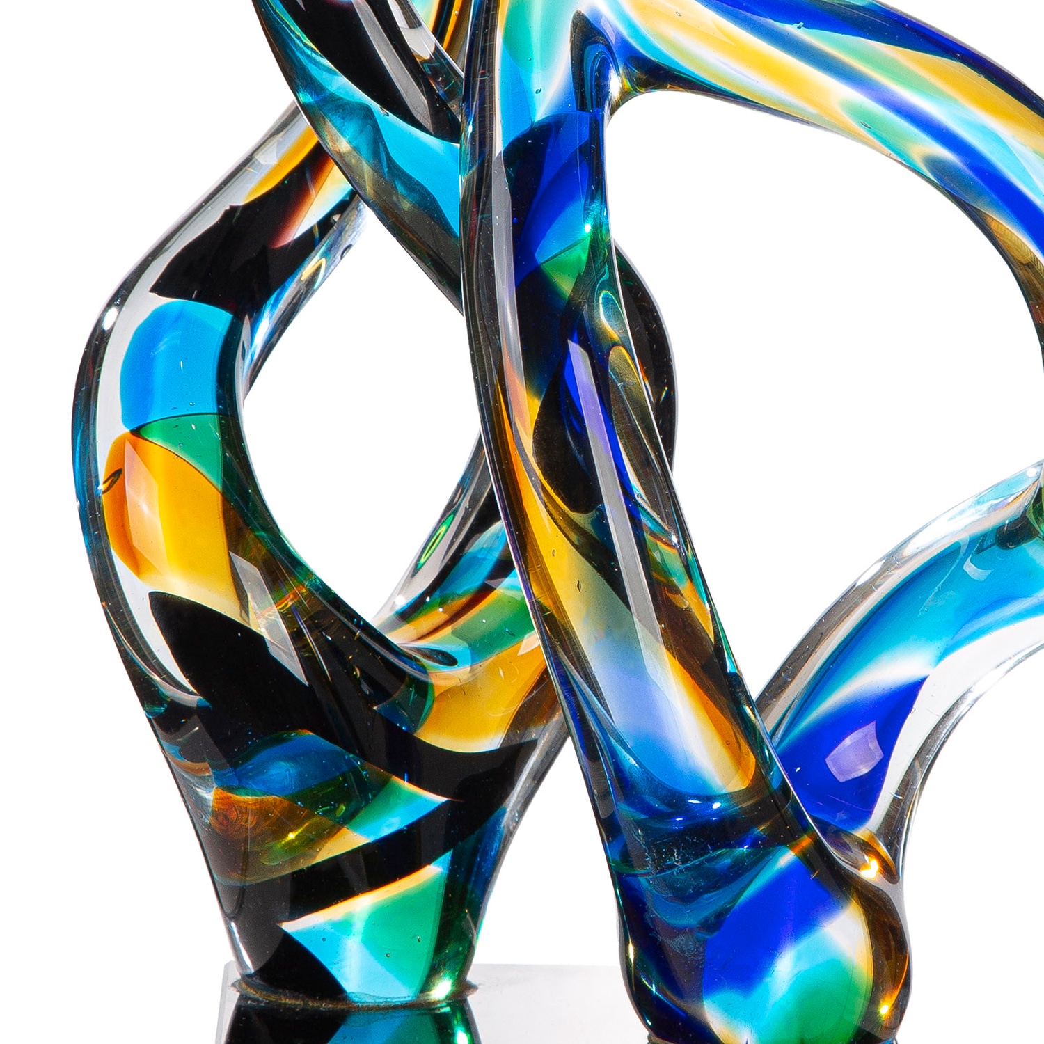 GILDE Skulptur »Skulptur Dakar mehrfarbig« Ausdrucksstarke Glaskunst dekorative Figur aussergewöhnliche Skulptur