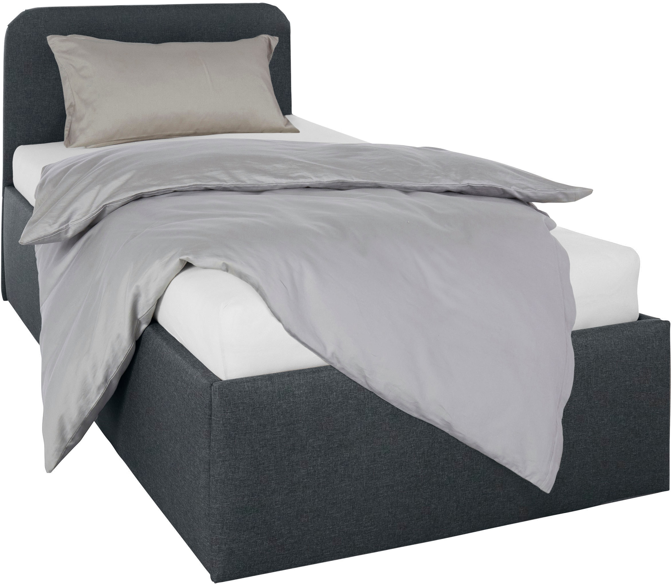 Westfalia Schlafkomfort Polsterbett »Rostock« auch mit Stauraum und Kopfteilverstellung erhältlich