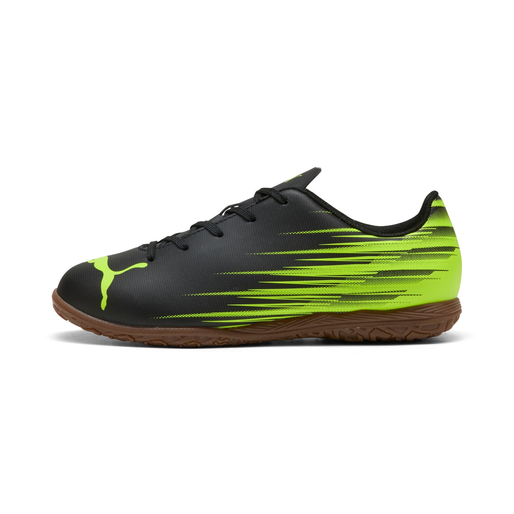 PUMA Chaussure de football »ATTACANTO II IT JR«  pour sols de salle, avec dessus synthétique souple