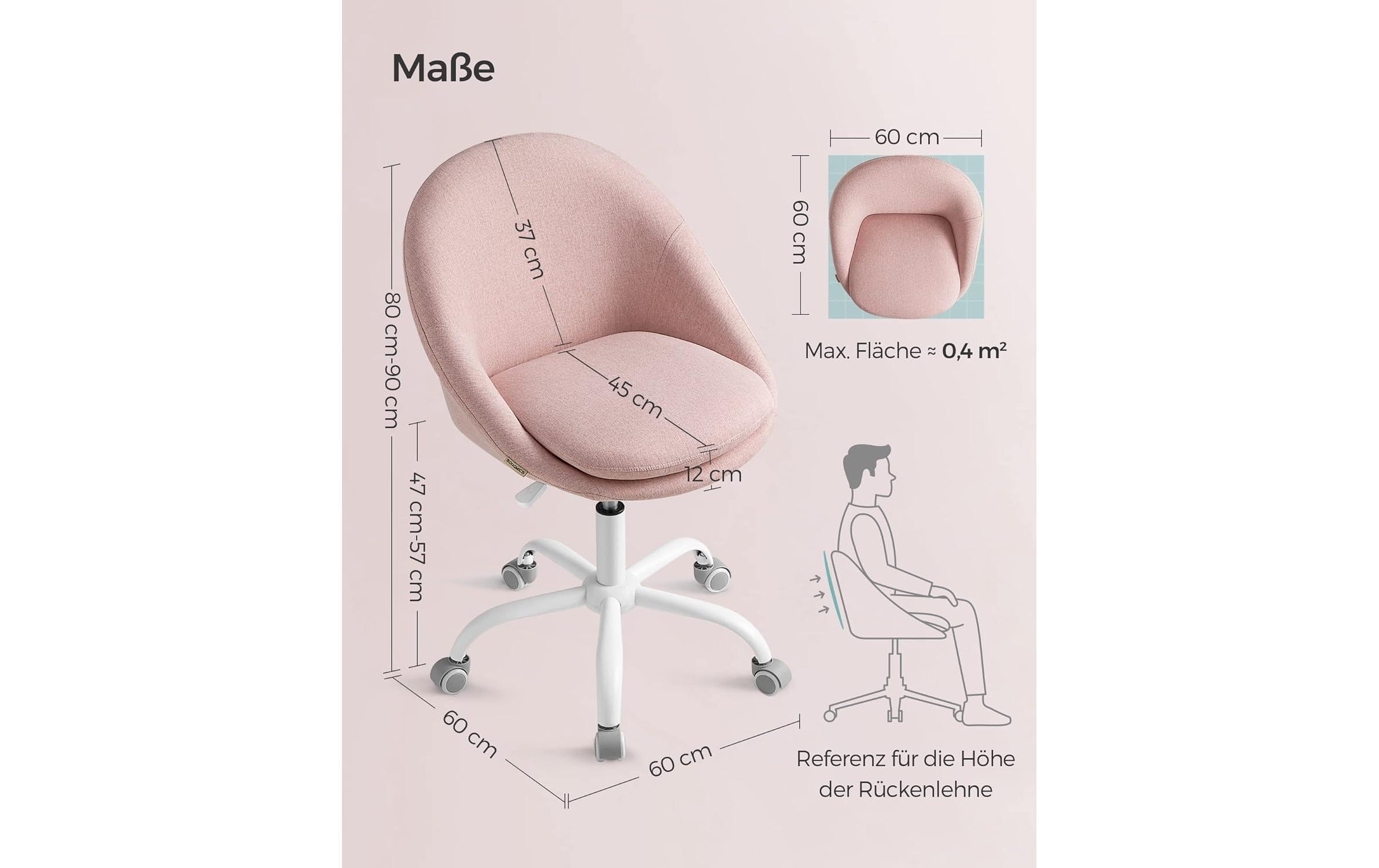 SONGMICS Bürostuhl »mit Fusskreuz« ()
