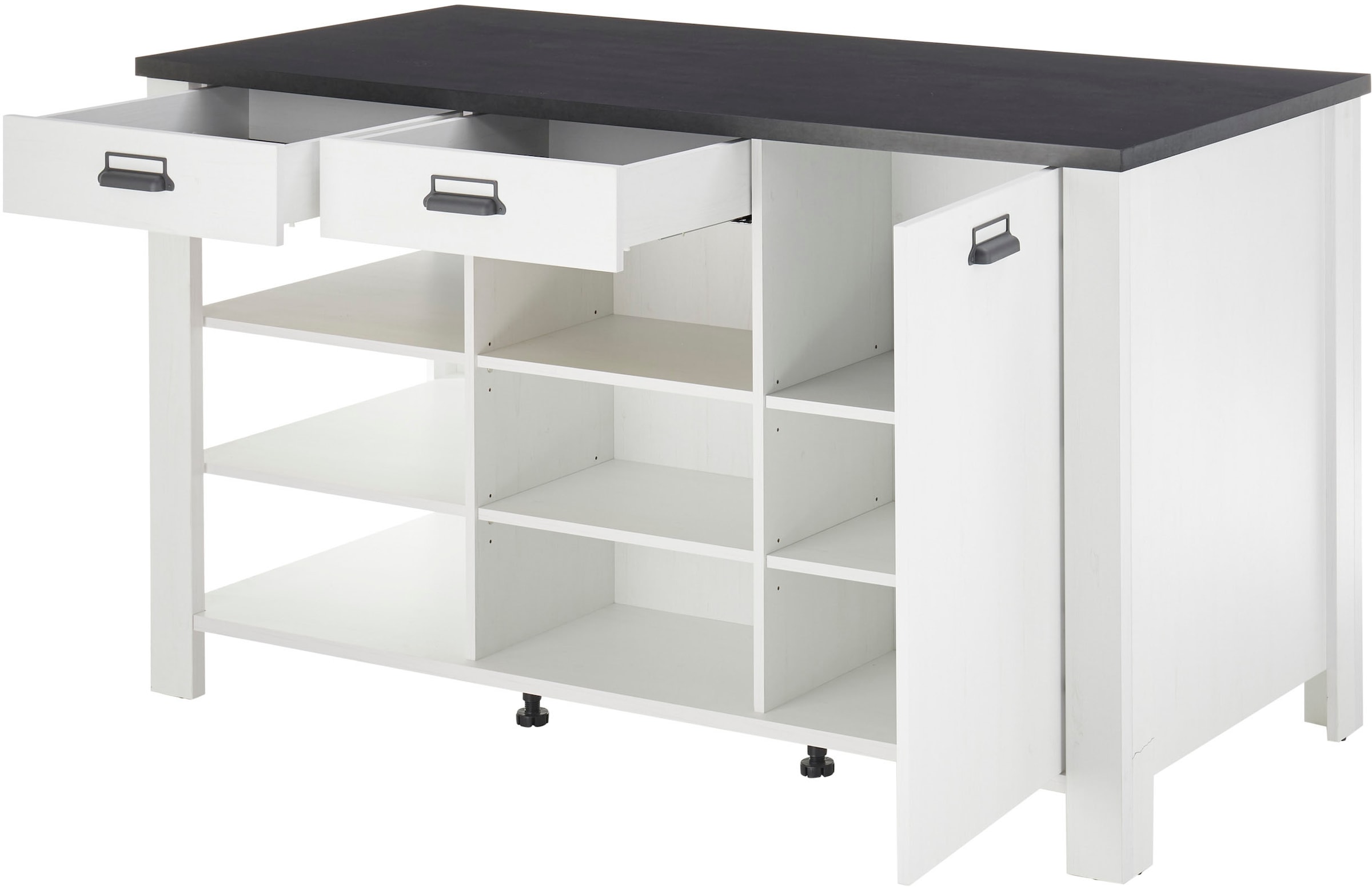 Home affaire Küche »Sherwood« Breite 400 cm, ohne E-Geräte