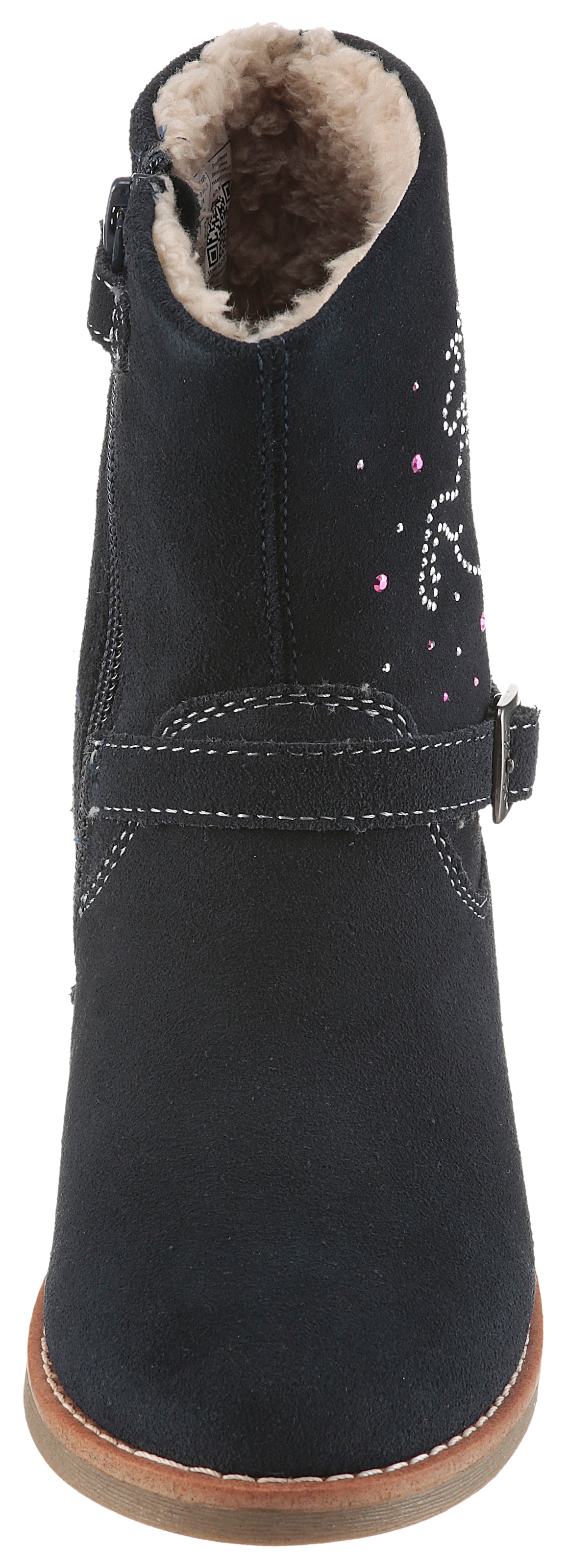 Lurchi Winterstiefel »Furi-TEX«  Boots mit Nieten und Strasssteinen, Grössenschablone zum Download
