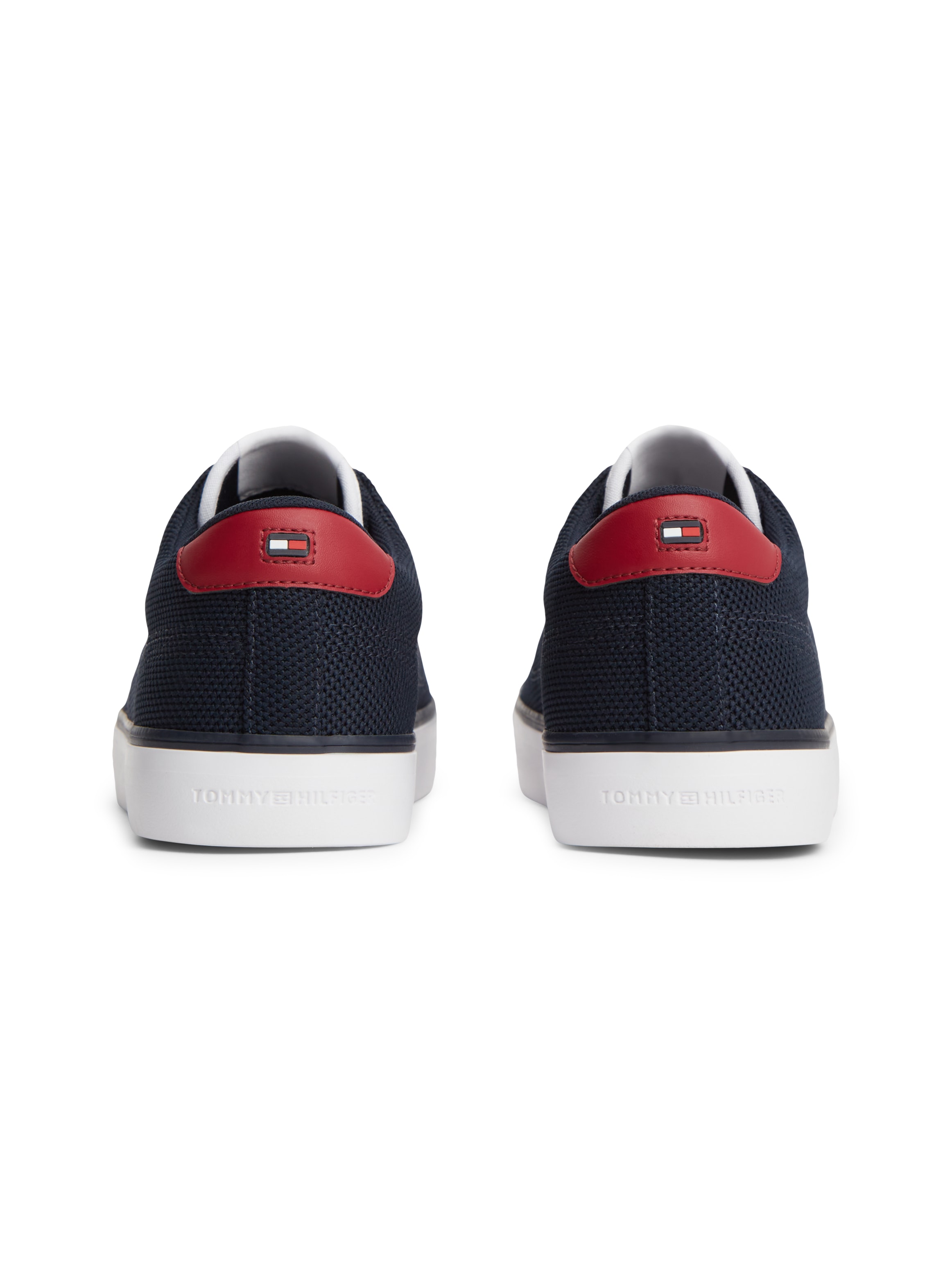 Tommy Hilfiger Sneakers »TH HI VULC CORE LOW SUMMER MESH«  Freizeitschuh, Halbschuh, Schnürschuh mit Kontrastbesätzen
