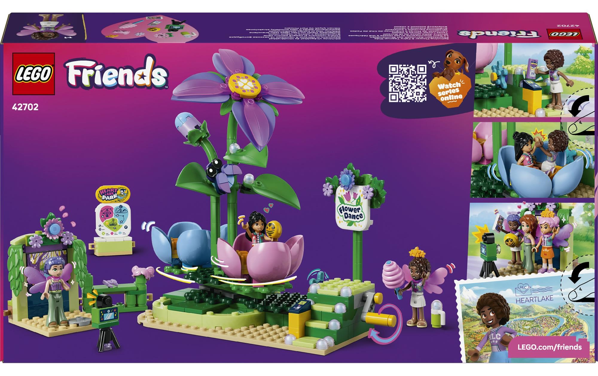 LEGO® Pions de construction »Feentassen-Karussell mit Blumendeko (42702), LEGO Friends« fabriqué en Europe