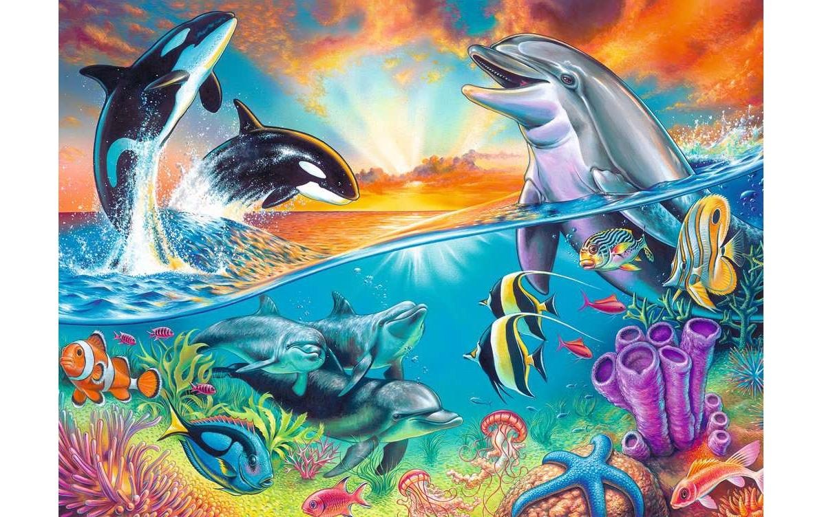 Ravensburger Puzzle »Ozeanbewohner«