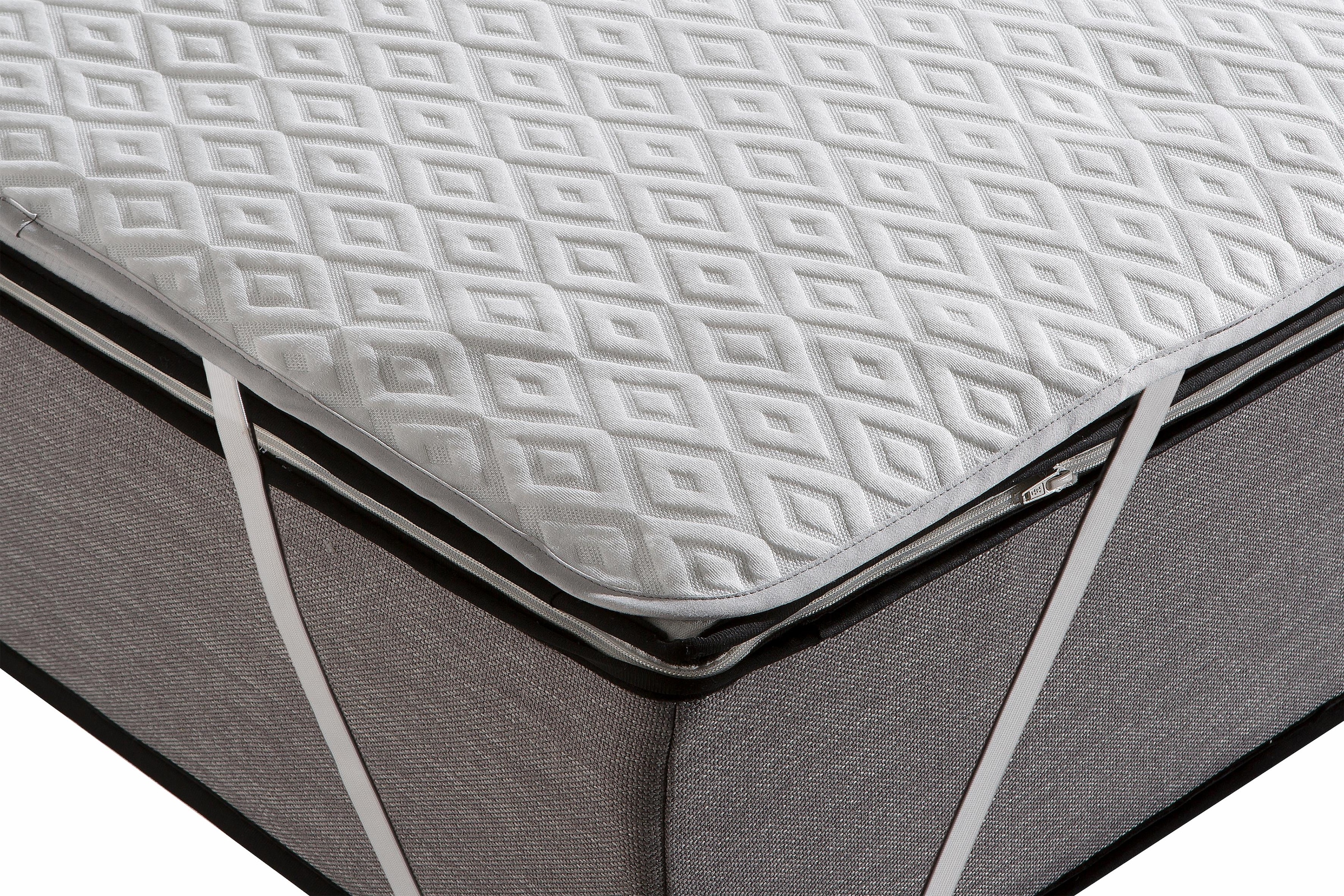 GOODproduct Surmatelas »Rhomber, Auflage 90x200 cm, 140x200 cm und weiteren Grössen,wasserdicht« (Inkontinenz), Allergiker geeignet (Hausstauballergiker), atmungsaktiv