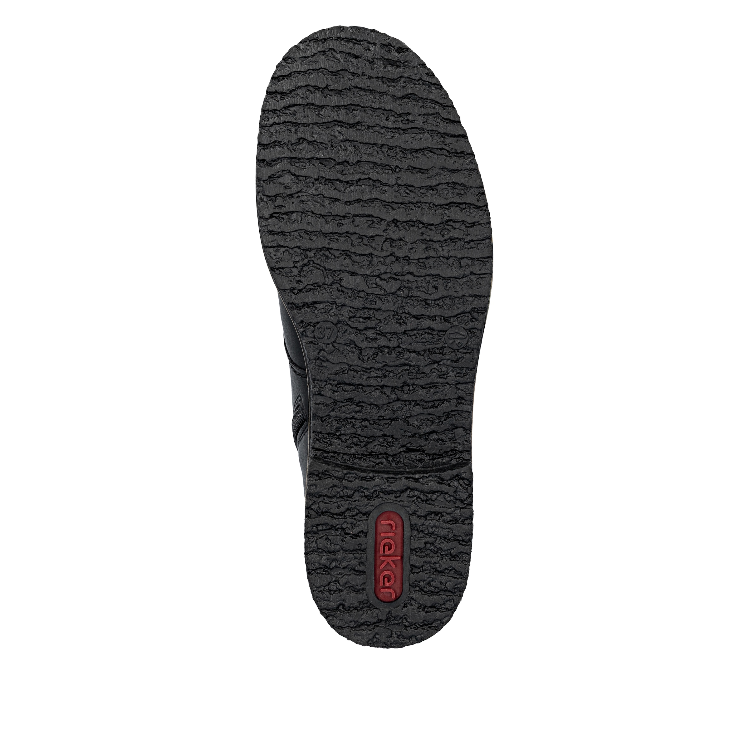 Rieker Schnürstiefelette  Schnürboots, Stiefelette, Blockabsatz mit dekorativer Zierschnalle