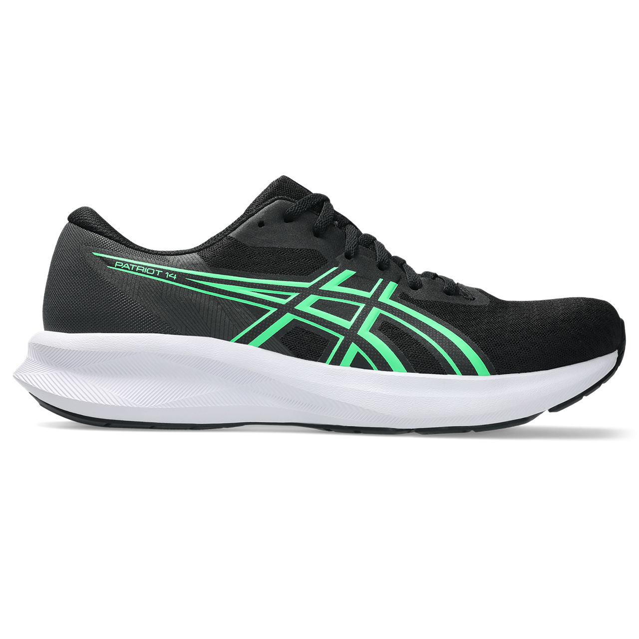 Asics Laufschuh »PATRIOT 14«  atmungsaktives Mesh-Obermaterial, Energiegeladene Mittelsohle