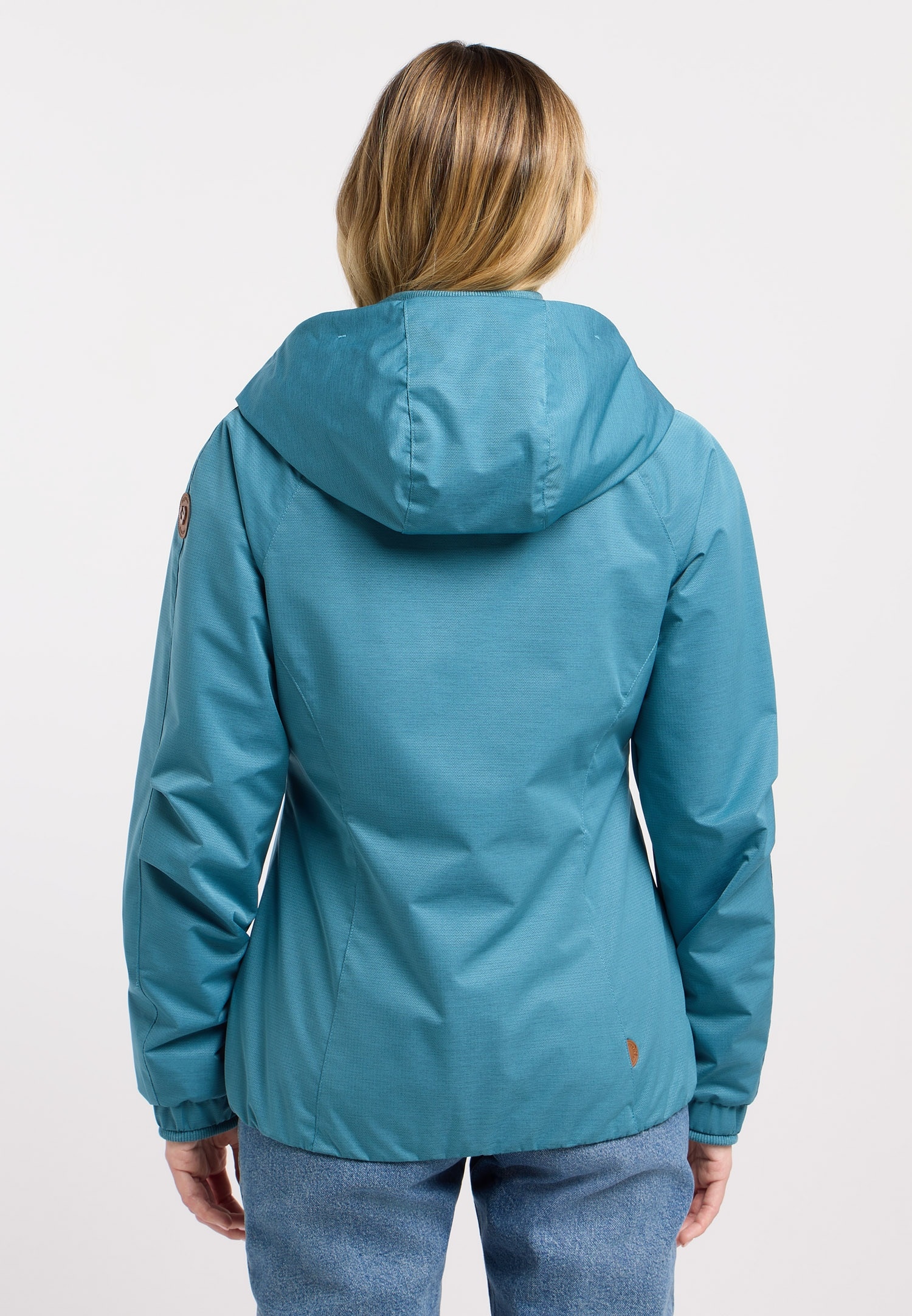 Ragwear Outdoorjacke »DIZZIE« mit Kapuze Wasserabweisend mit Kordelzug am Saum und Reissverschlusstaschen