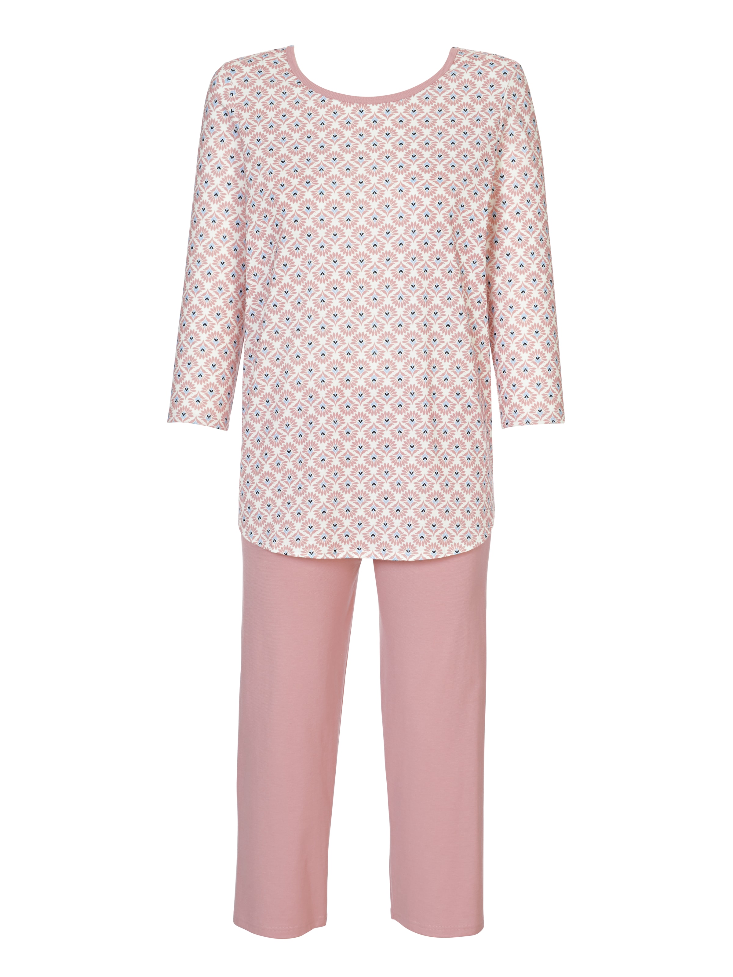 CALIDA Capri-Pyjama »Lovely Nights« 2 tlg. mit modern Fit