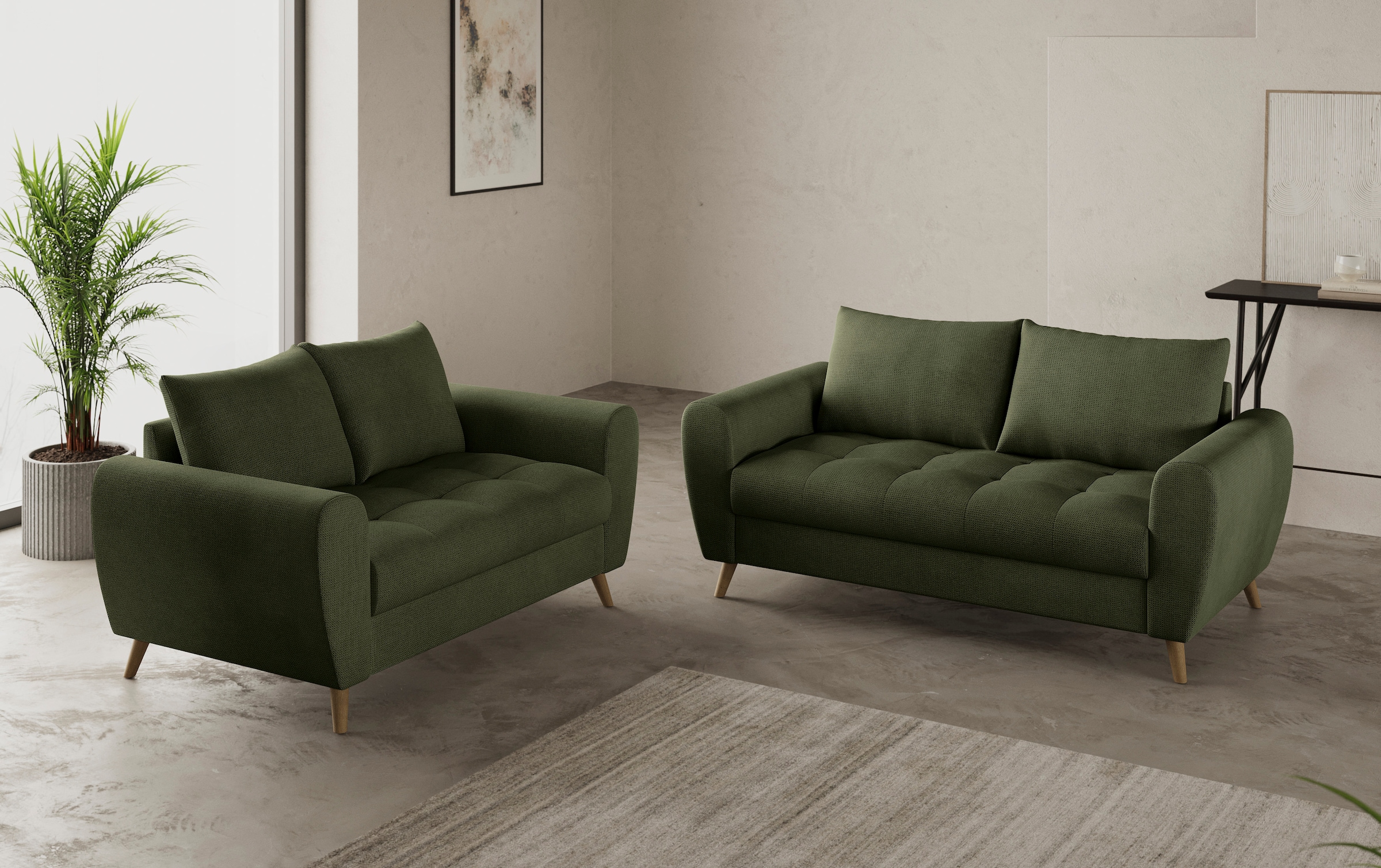 Mr. Couch 2-Sitzer »Blackburn II« Mit Kaltschaumpolsterung bis 140 kg belastbar