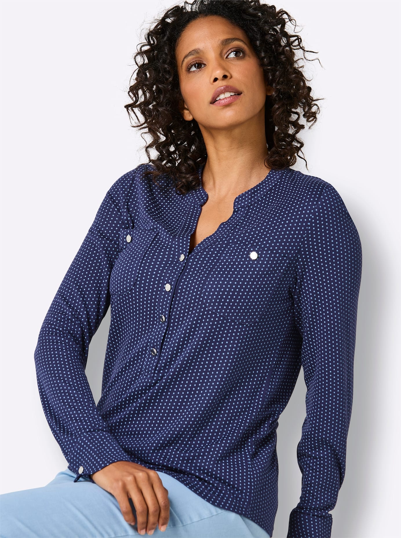 CREATION L PREMIUM Chemisier »Modal-Shirtbluse« 1 pièces