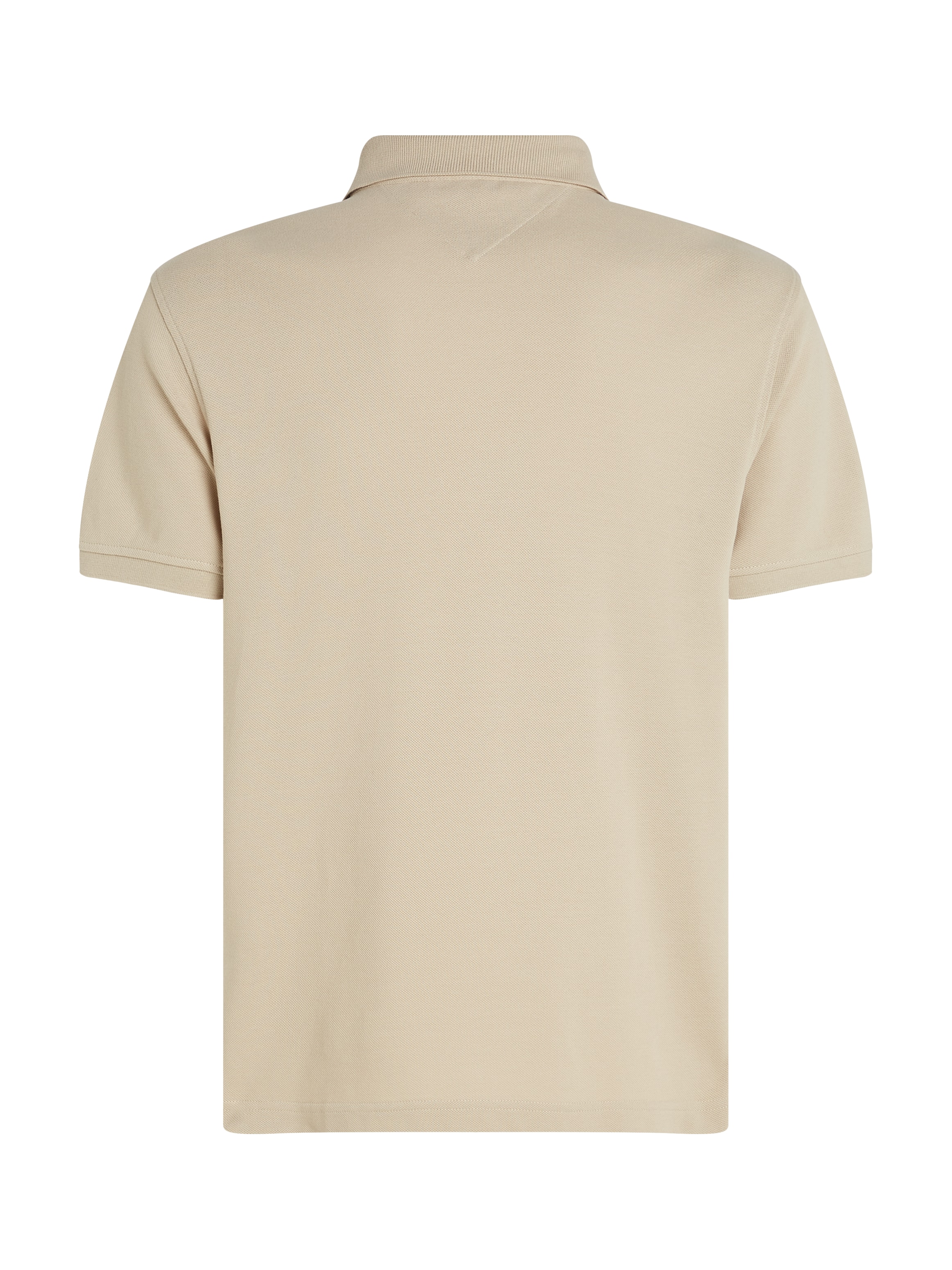 Tommy Hilfiger Polo »1985 REGULAR POLO mit Kontraststreifen und Knopfleiste« uni, sportif, coupe régulière, mélange coton, col polo